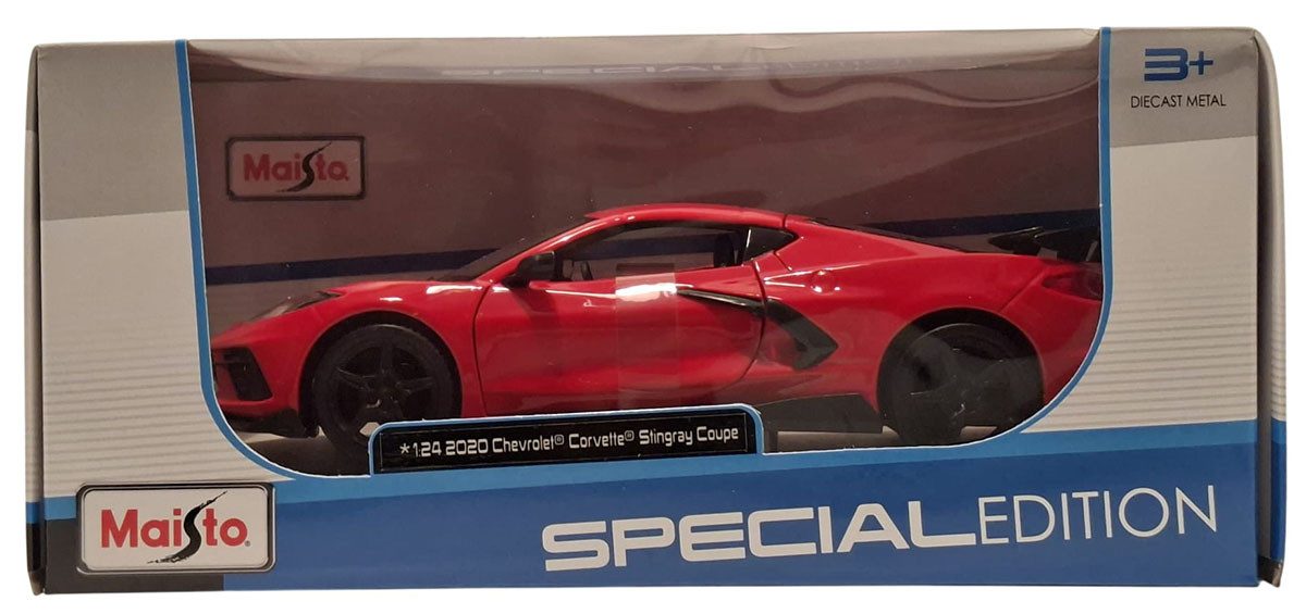 Maisto® Spielzeug-Auto Maisto Chevrolet Corvette Stingray Coupe 2021 Modellauto Autoklassiker