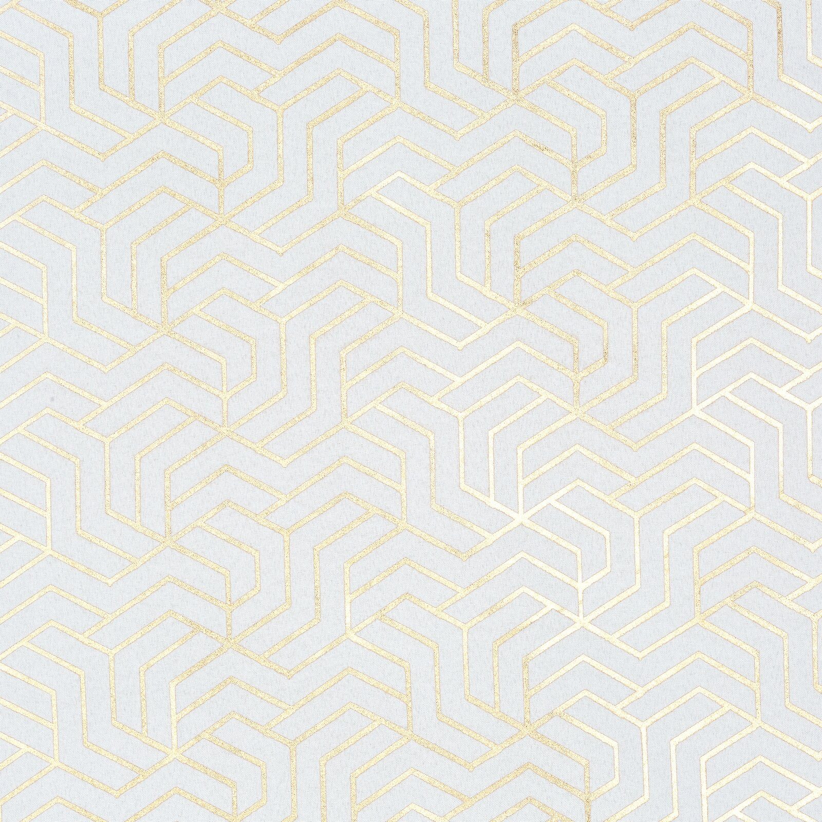 Eurofirany Vorhang Moderne Vorhänge SEMI Ösenschal Gemoterisches Muster günstig online kaufen