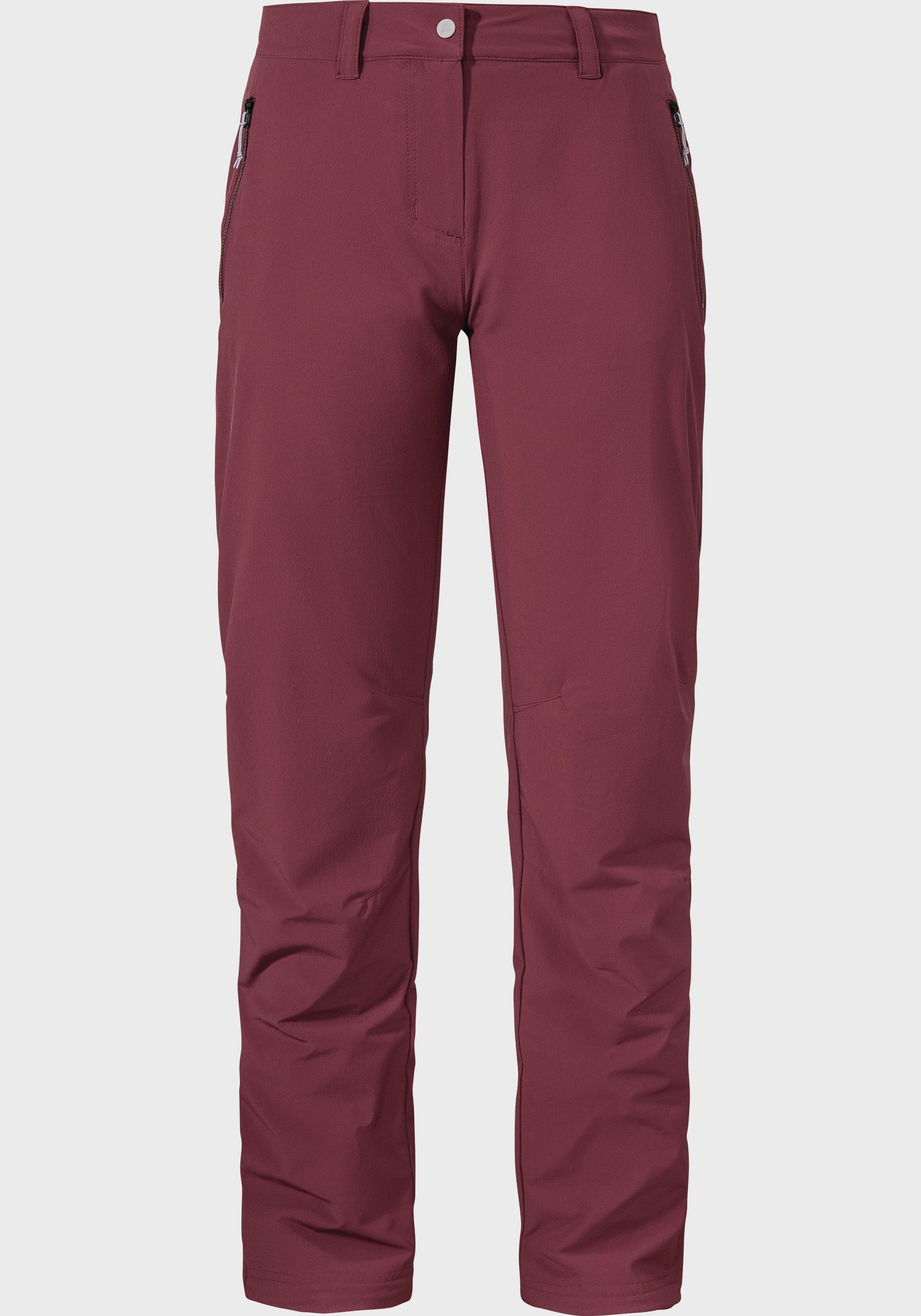 Schöffel Outdoorhose Pants Engadin1 Warm L rot | 