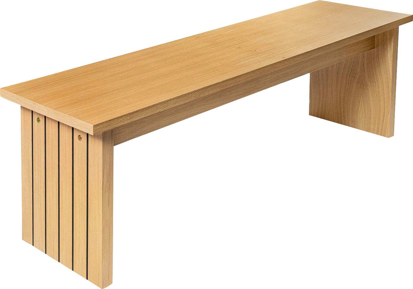 Woodman Bank Stripe, im skandinavian Design, Holzfurnier aus Eiche, FSC®-zertifiziert