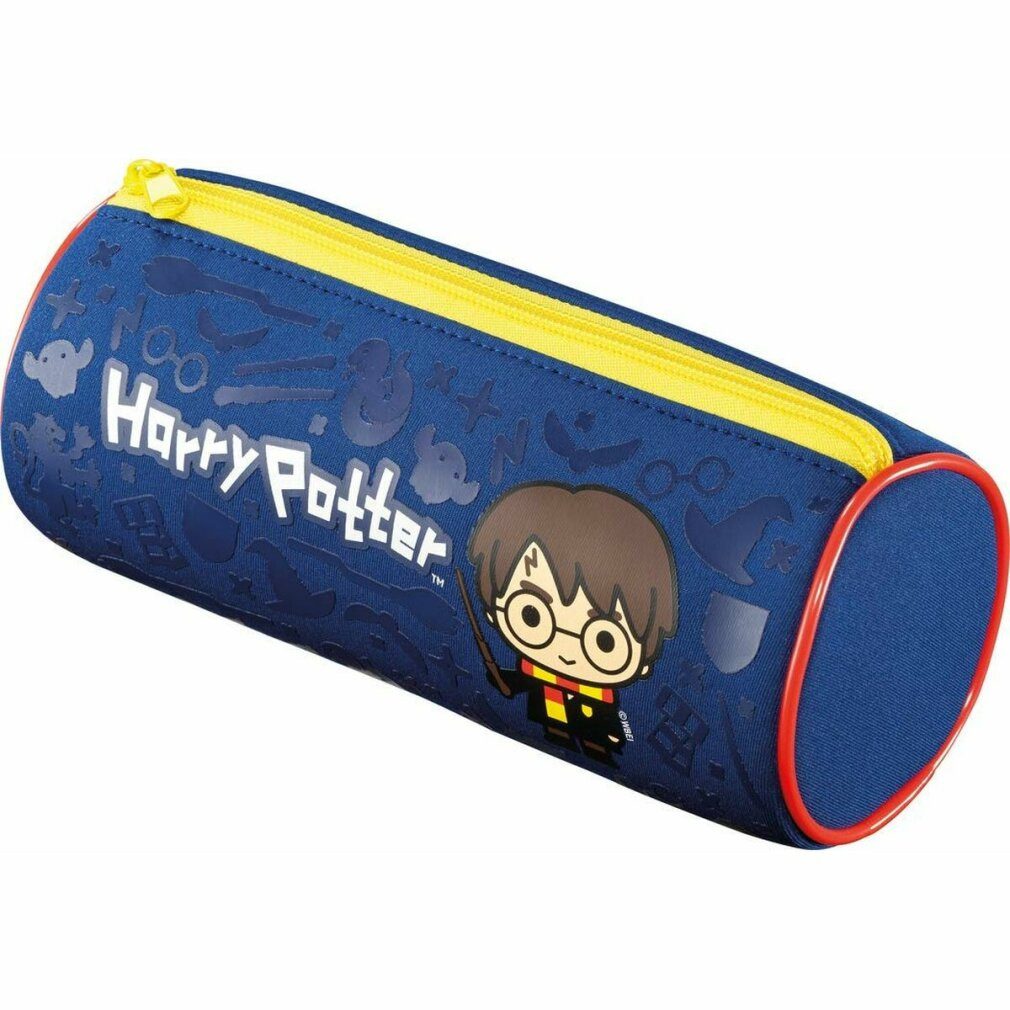 MAPED Federmäppchen Schlampermäppchen Harry Potter blau, 20,0 x 7,5 cm