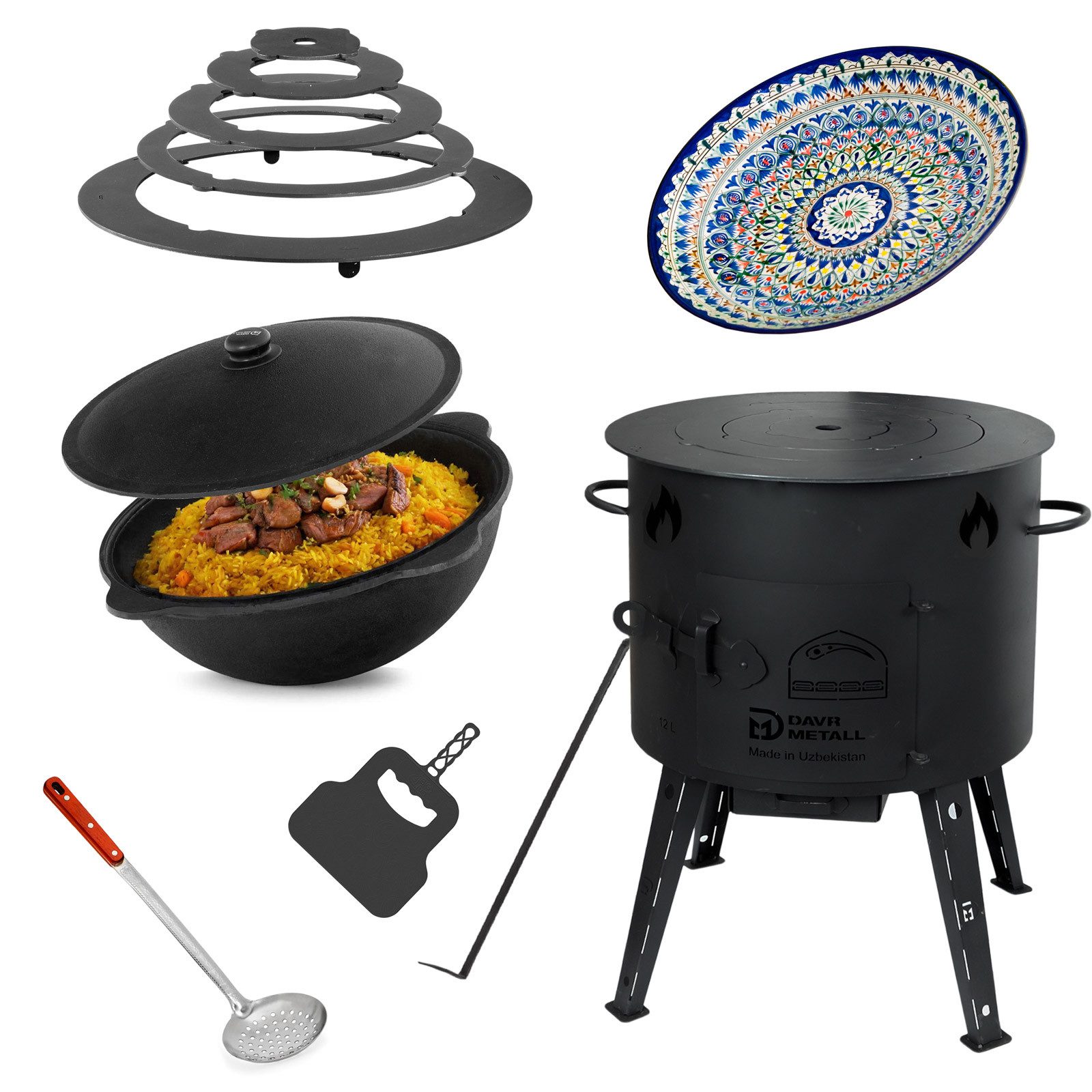 4BIG.fun Feuerstelle Eintopfofen Ø44 Uchag 16L günstig online kaufen