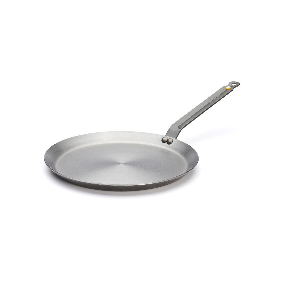 de Buyer Bratpfanne Mineral B, Crêpes-Pfanne 30 cm - Eisen mit Bienenwachsbeschichtung -