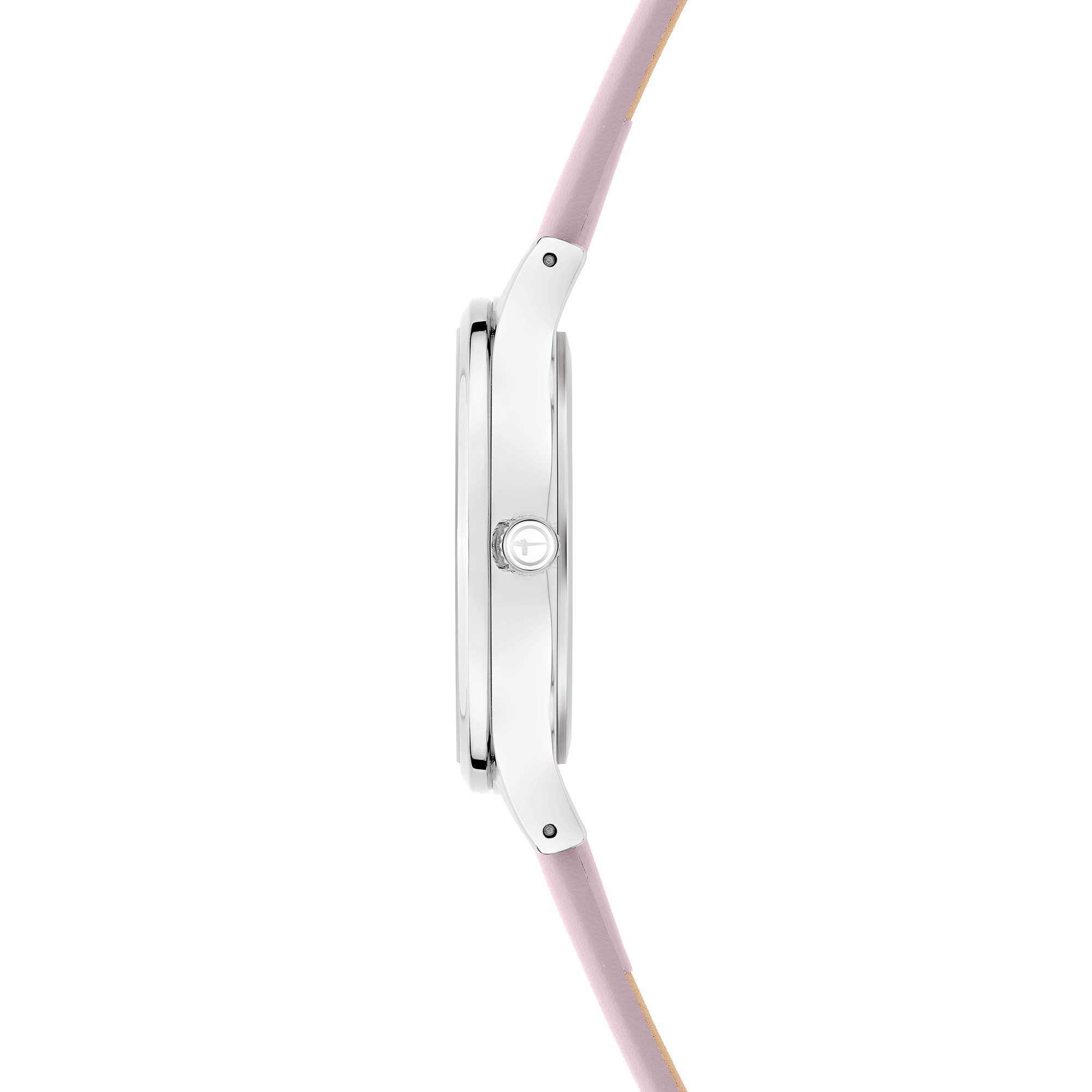 Tamaris Quarzuhr Romantic Flowers TT-0141-LQ, Armbanduhr, Damenuhr, Lederarmband, analog, Zirkonia (synth)