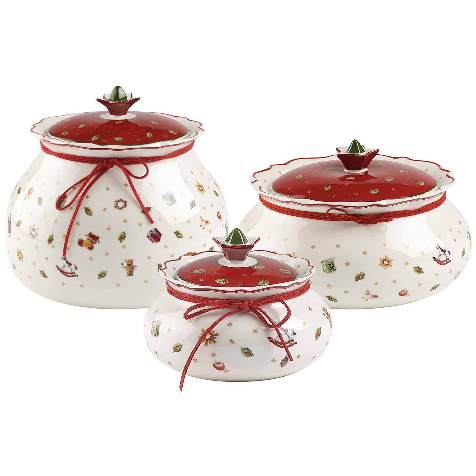 Villeroy & Boch Vorratsdose Toy's Delight Dosen-Set 3er Set, Porzellan, (3-tlg)