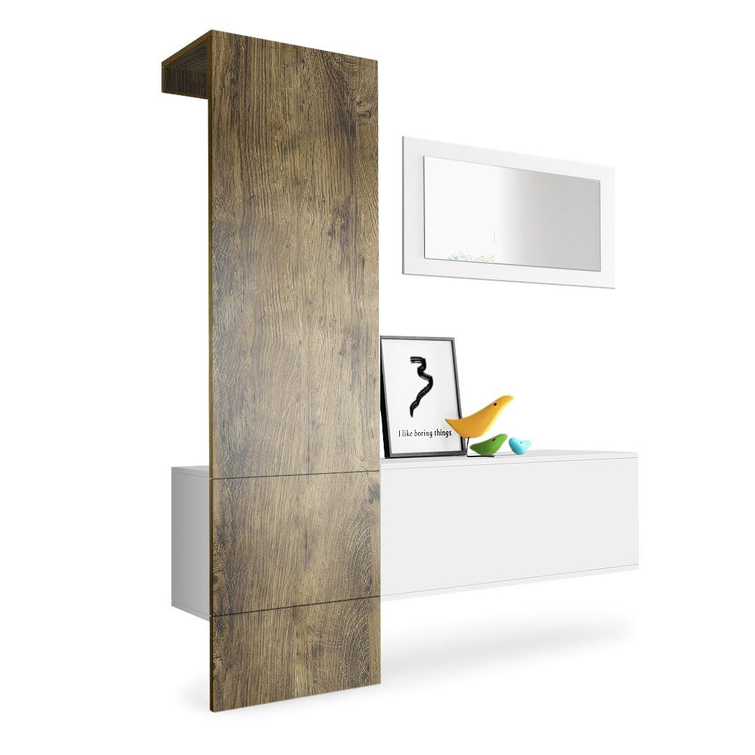 Vladon Garderoben-Set Carlton Set 4, (Wandgarderobe günstig online kaufen