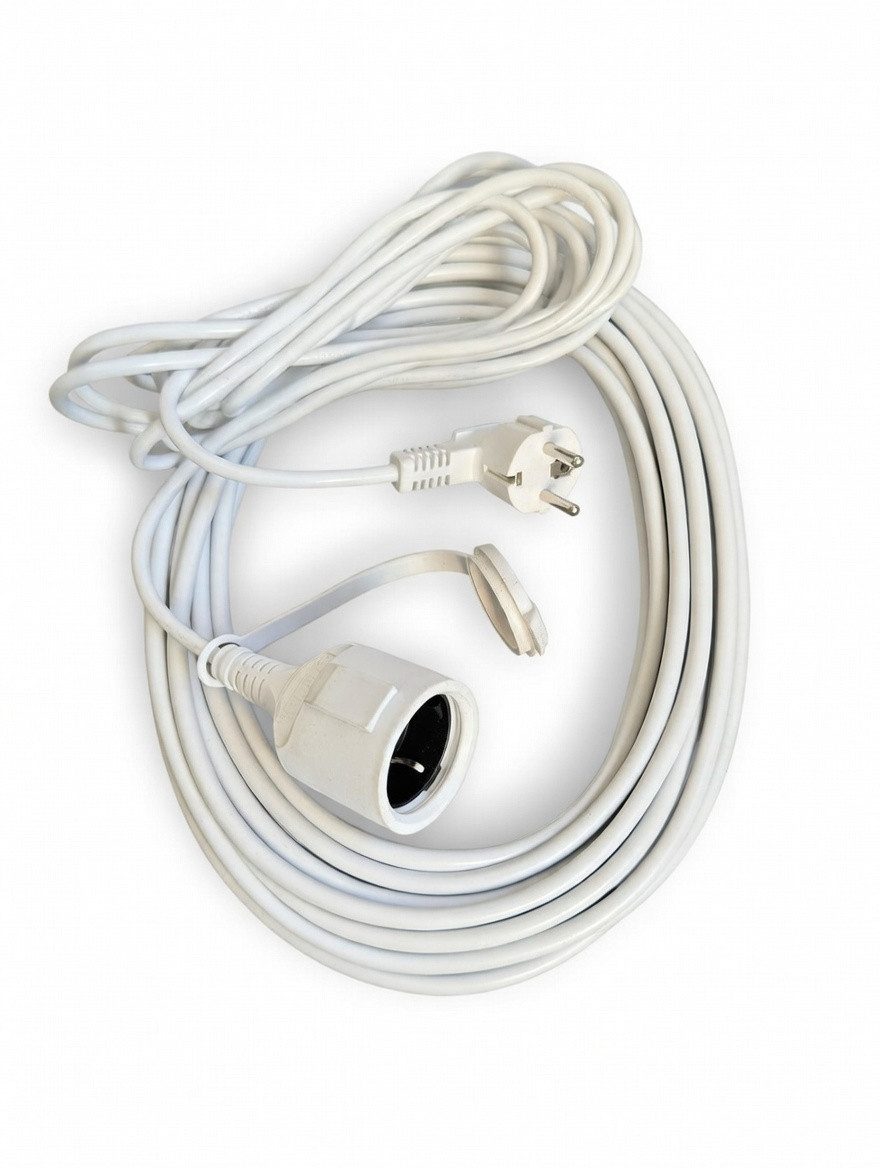 VIESTA Infrarotheizung 5m Verlängerungskabel IP20 mit Euro-Stecker / Schutzdeckel 16A 250 V, Verlängerung / Stromkabel max. 2500W – für Elektrogeräte