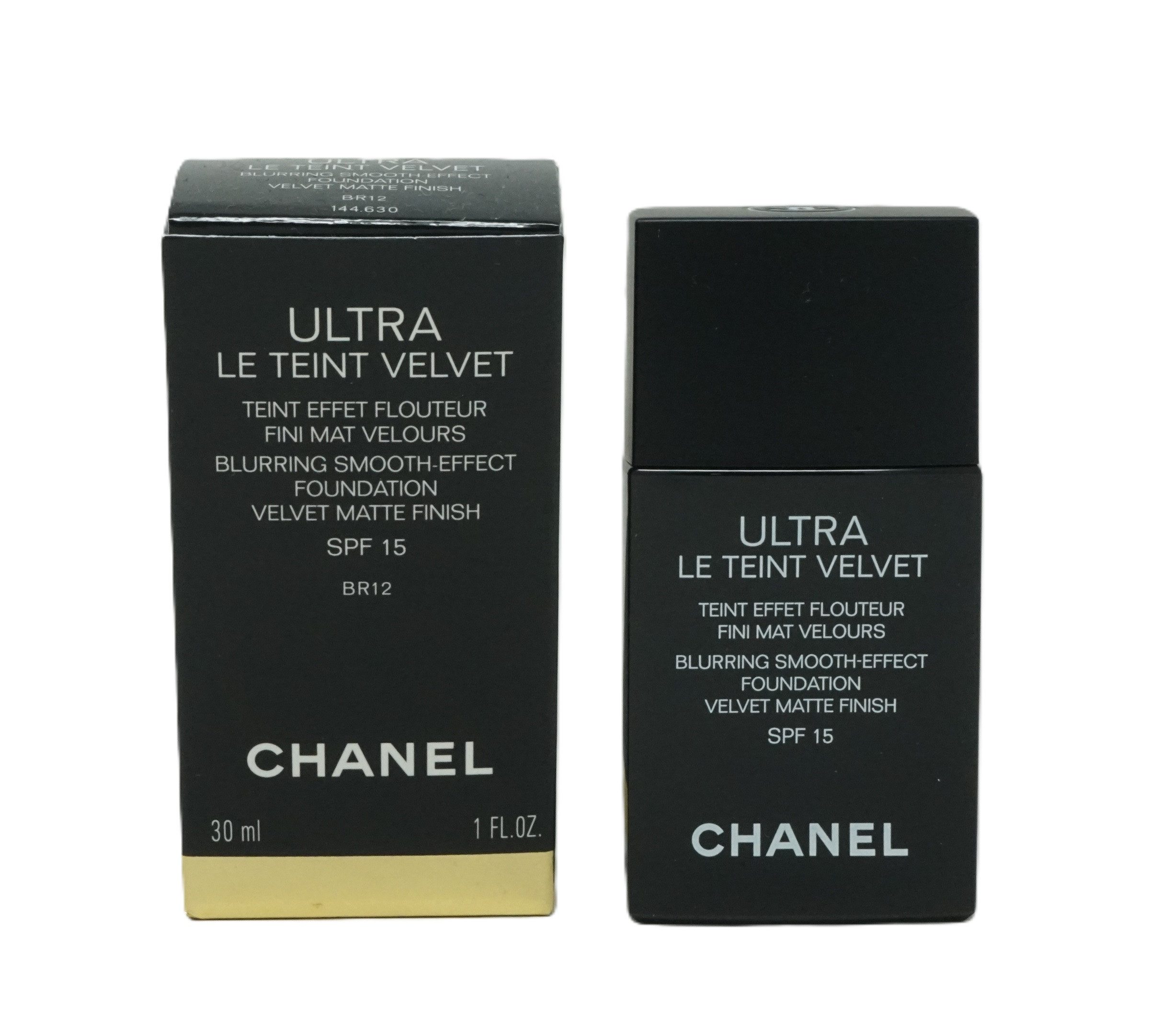 Foundation Chanel Le Teint Velvet Matte Finish Foundation 30 ml SPF 15 BR12