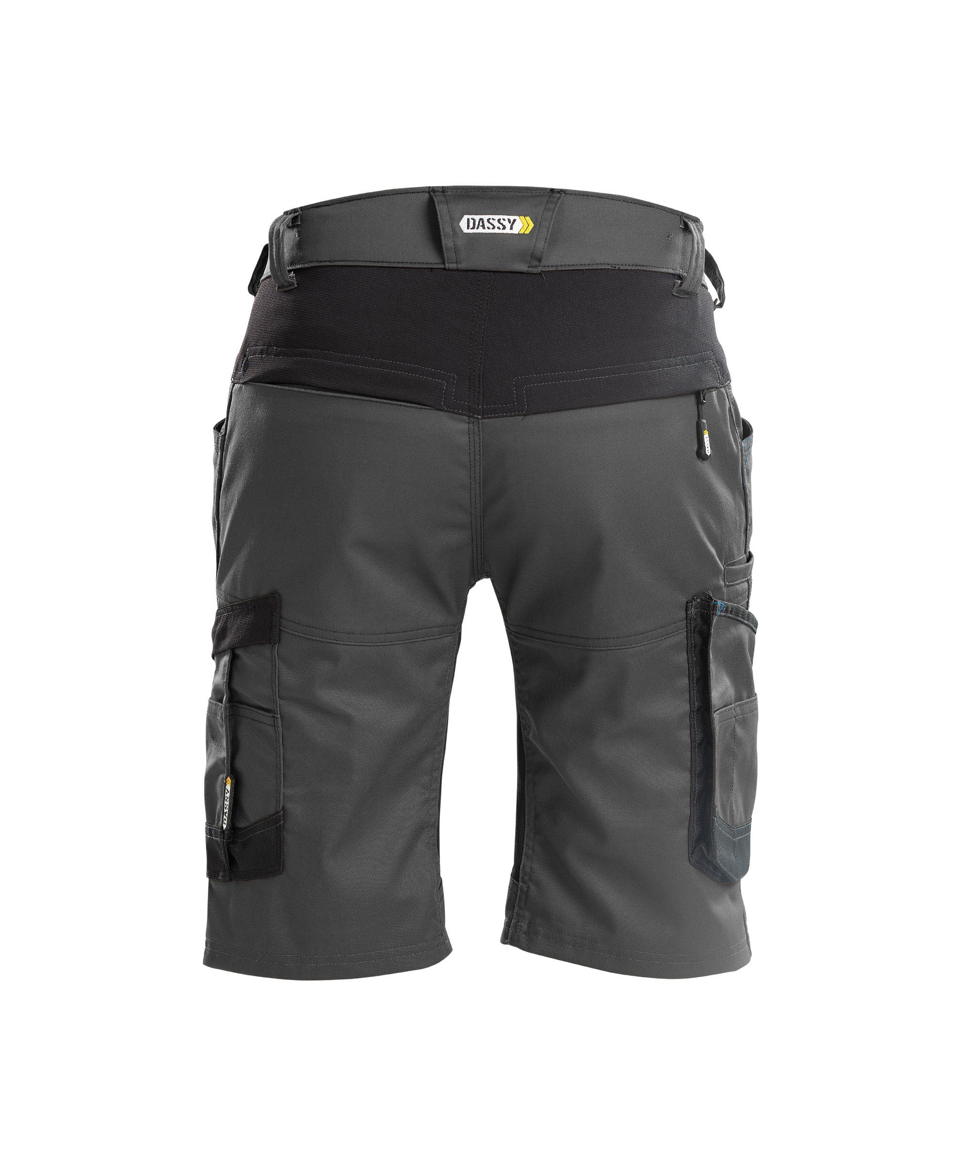 Dassy Arbeitsshorts (1-tlg) mit Arbeitsshorts anthrazitgrau/schwarz Axis Stretch