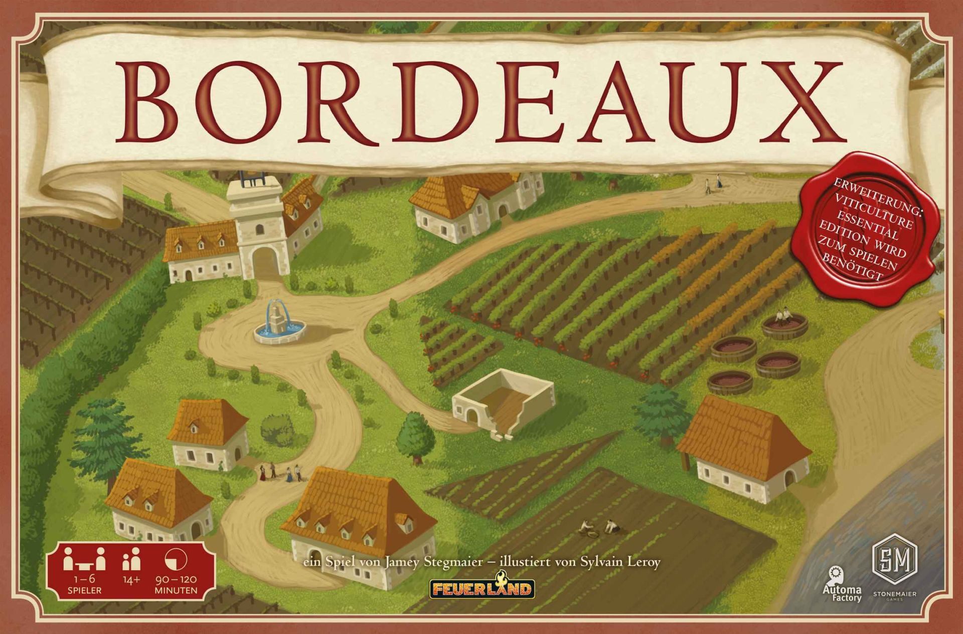 Feuerland Spiel Viticulture: Bordeaux [Erweiterung]