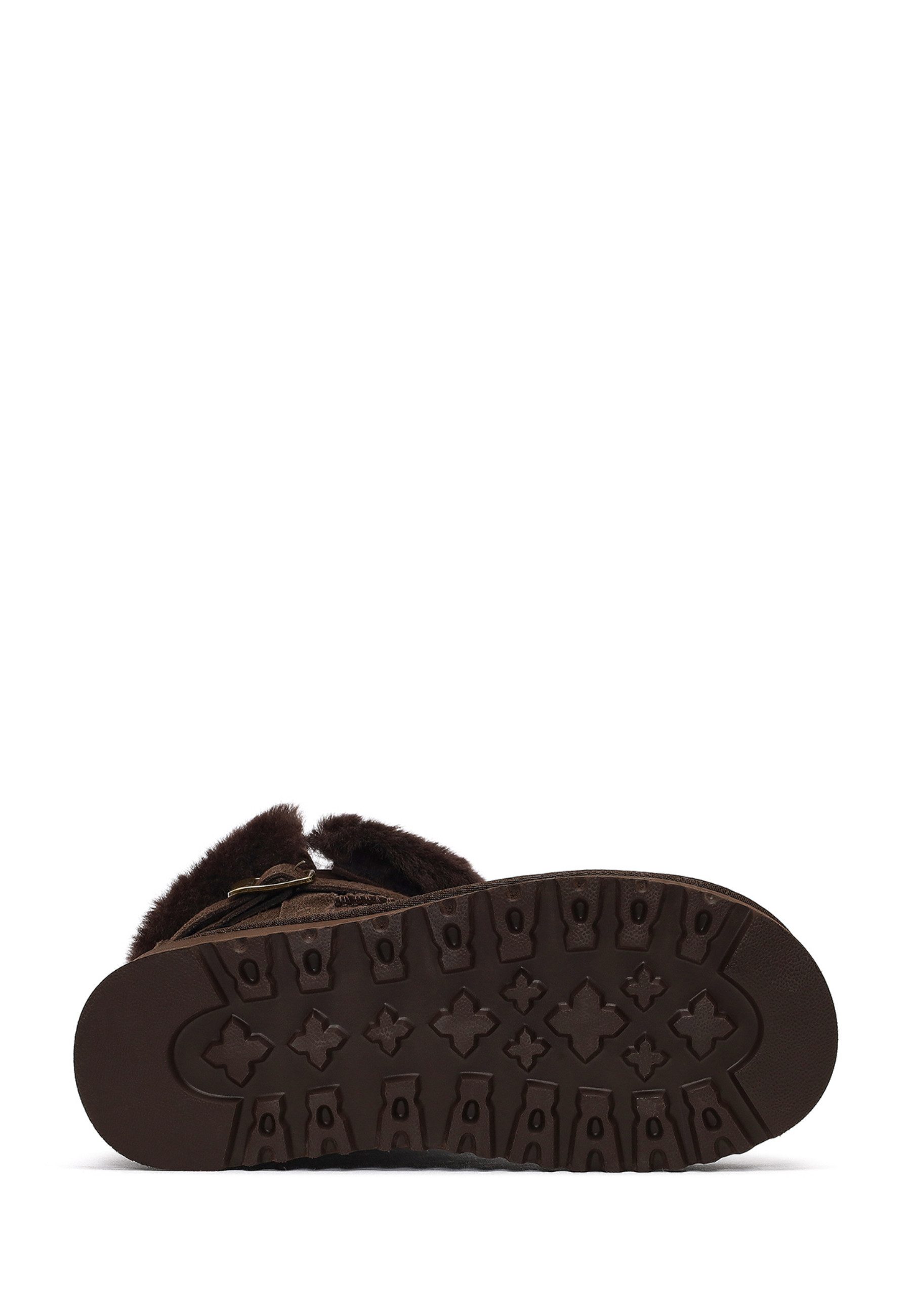 Derimod Teddy-Stiefel aus Veloursleder Ankleboots