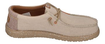 Hey Dude WALLY COASTLINE JUTE Schnürschuh Silver Beige