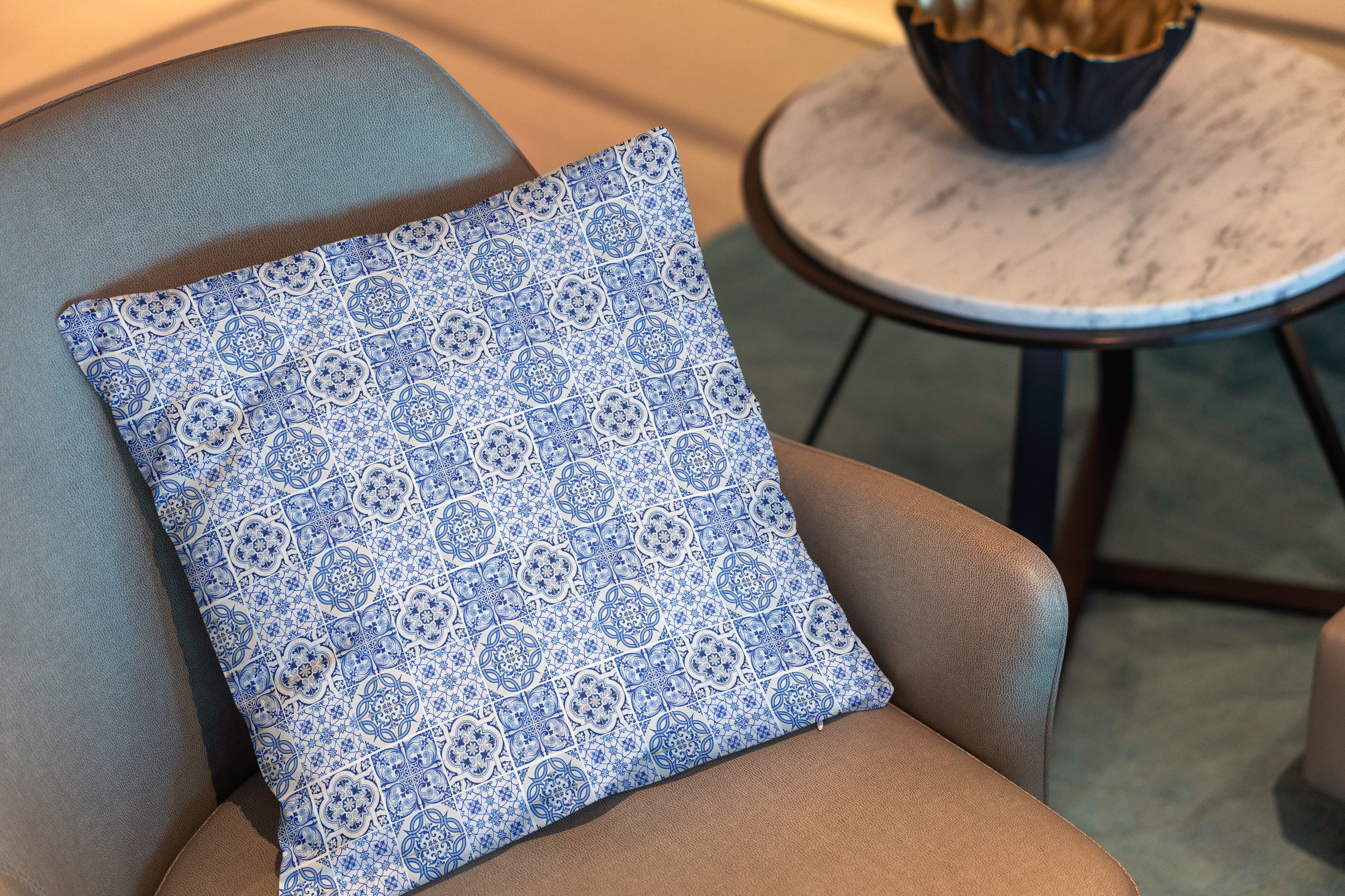 raxxa Dekokissen "Mediterrane Fliesen mit exotischem Flair"