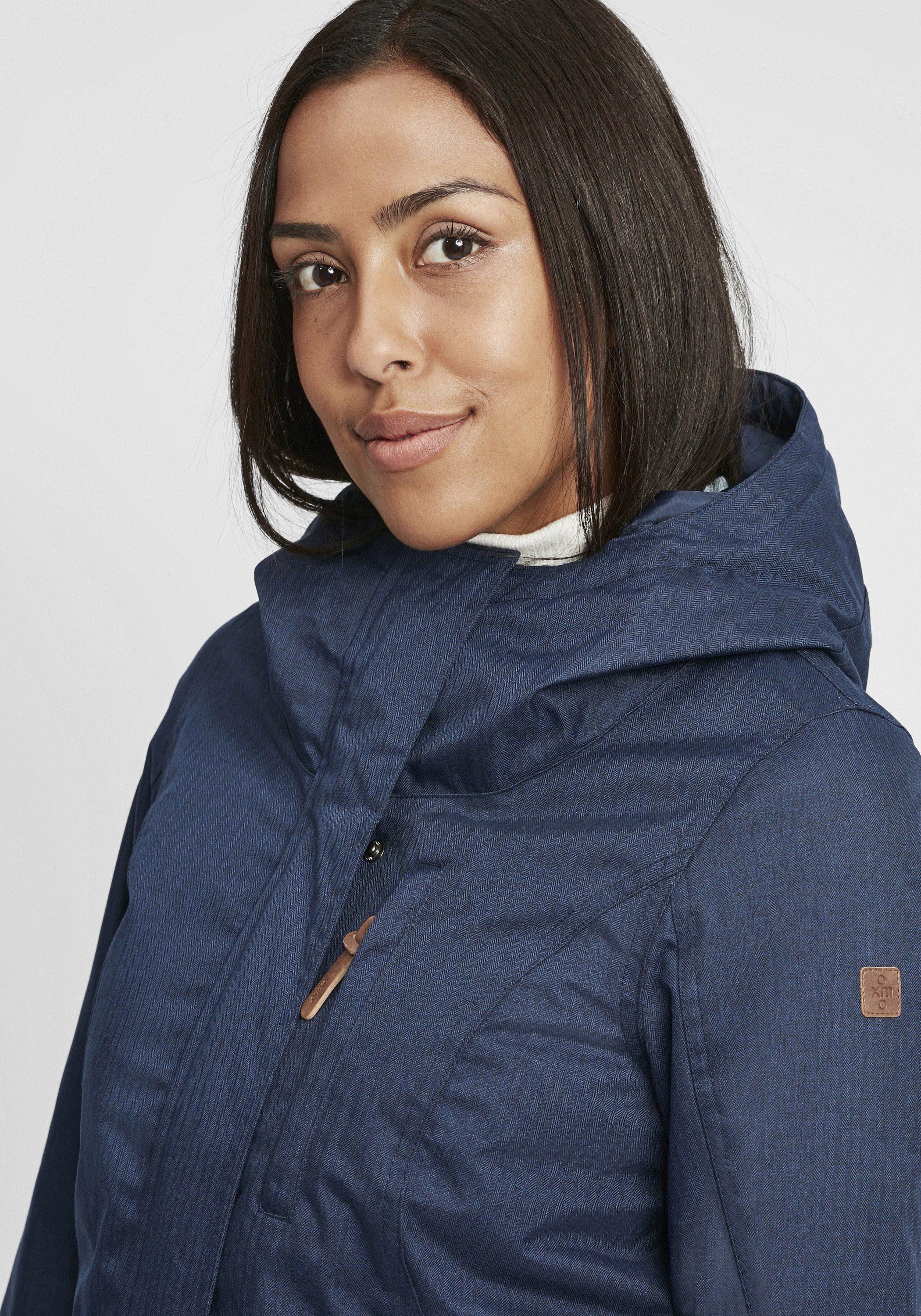 OXMO Parka OXBella Warme Jacke mit hochabschließendem Kragen – Bild 4 von 5