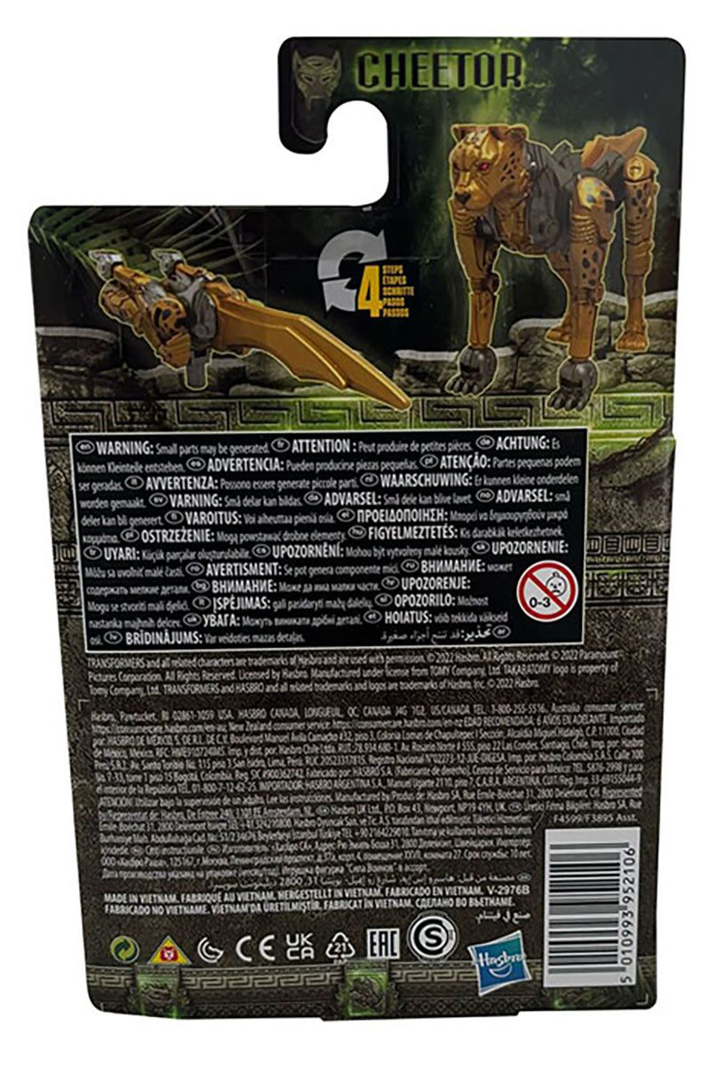Transformers Actionfigur 3er-Set Transformers Rise of The Beasts, Beast-Alliance - Rhinox, Chee