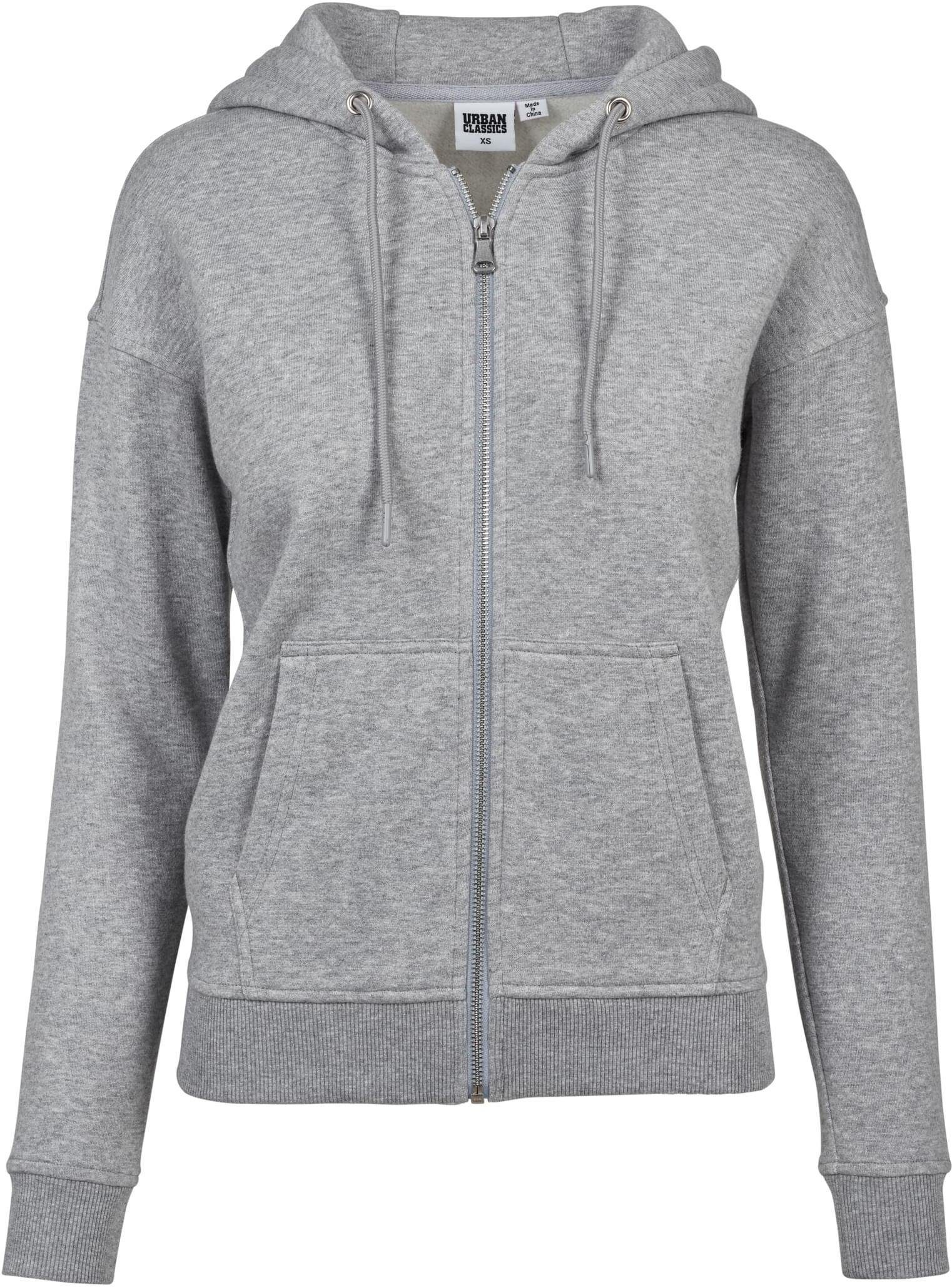 Kapuzensweatjacke Ladies Classic Zip Hoody Kapuzenjacke Damen