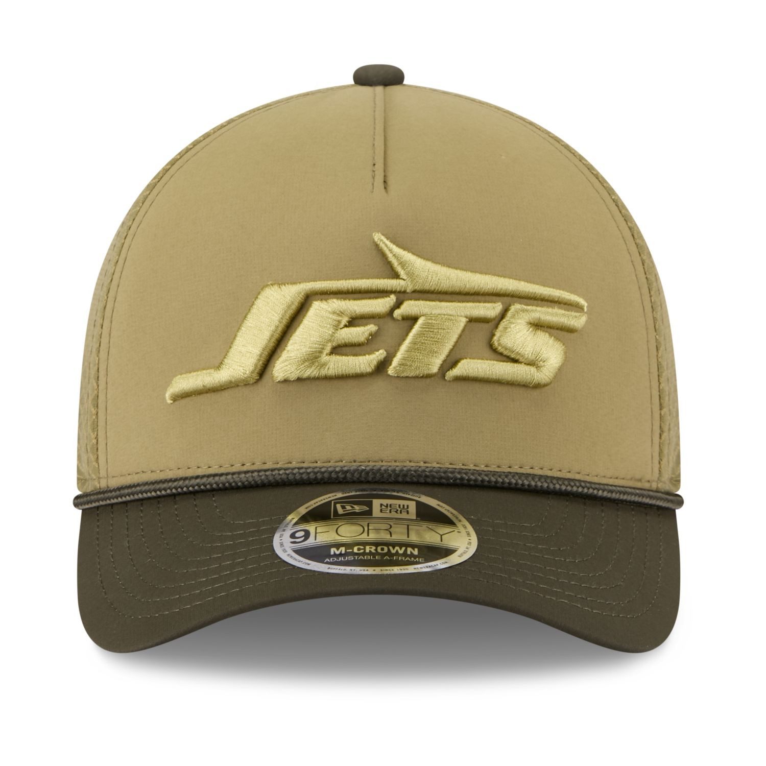 New Era Trucker Cap 9Forty MCrown SALUTE New York Jets