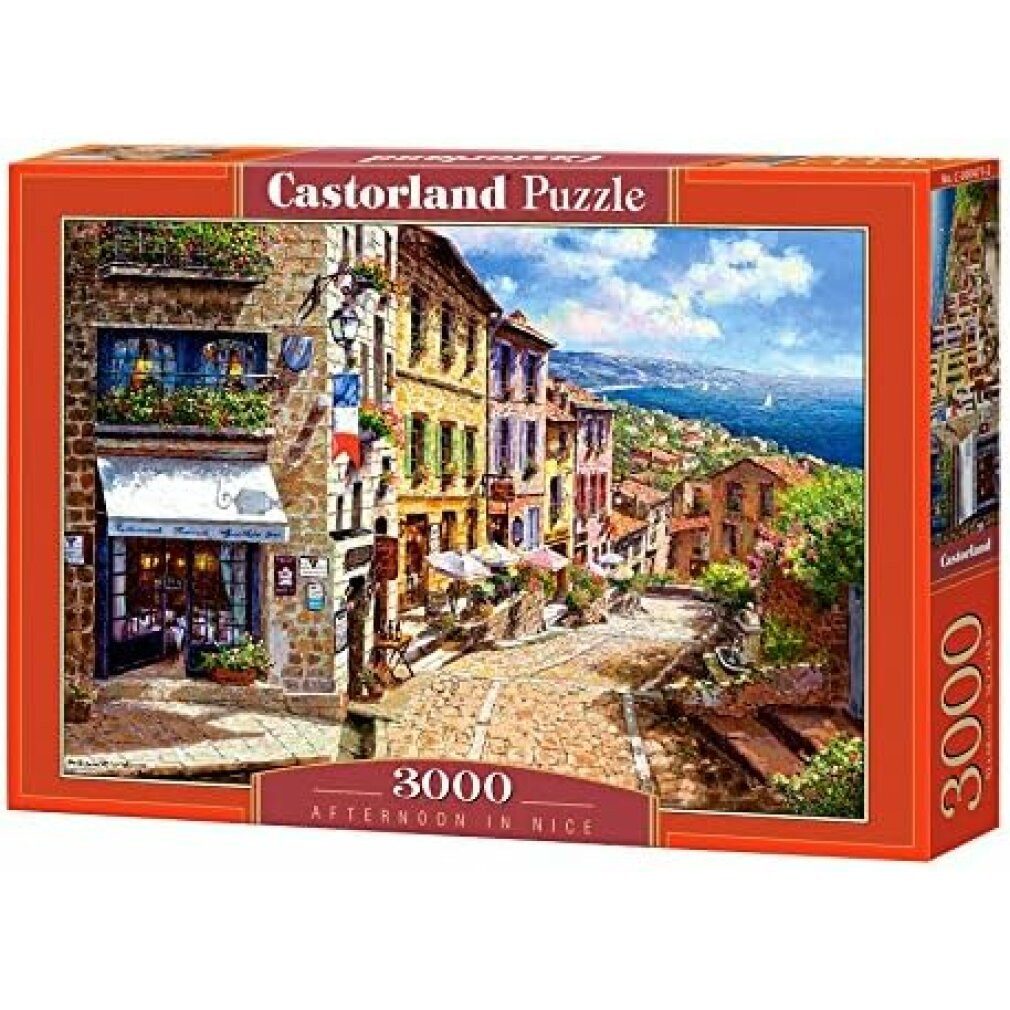 Castorland Puzzle Puzzle-Nachmittag in Nizza, Frankreich 3000 Teile, Puzzleteile