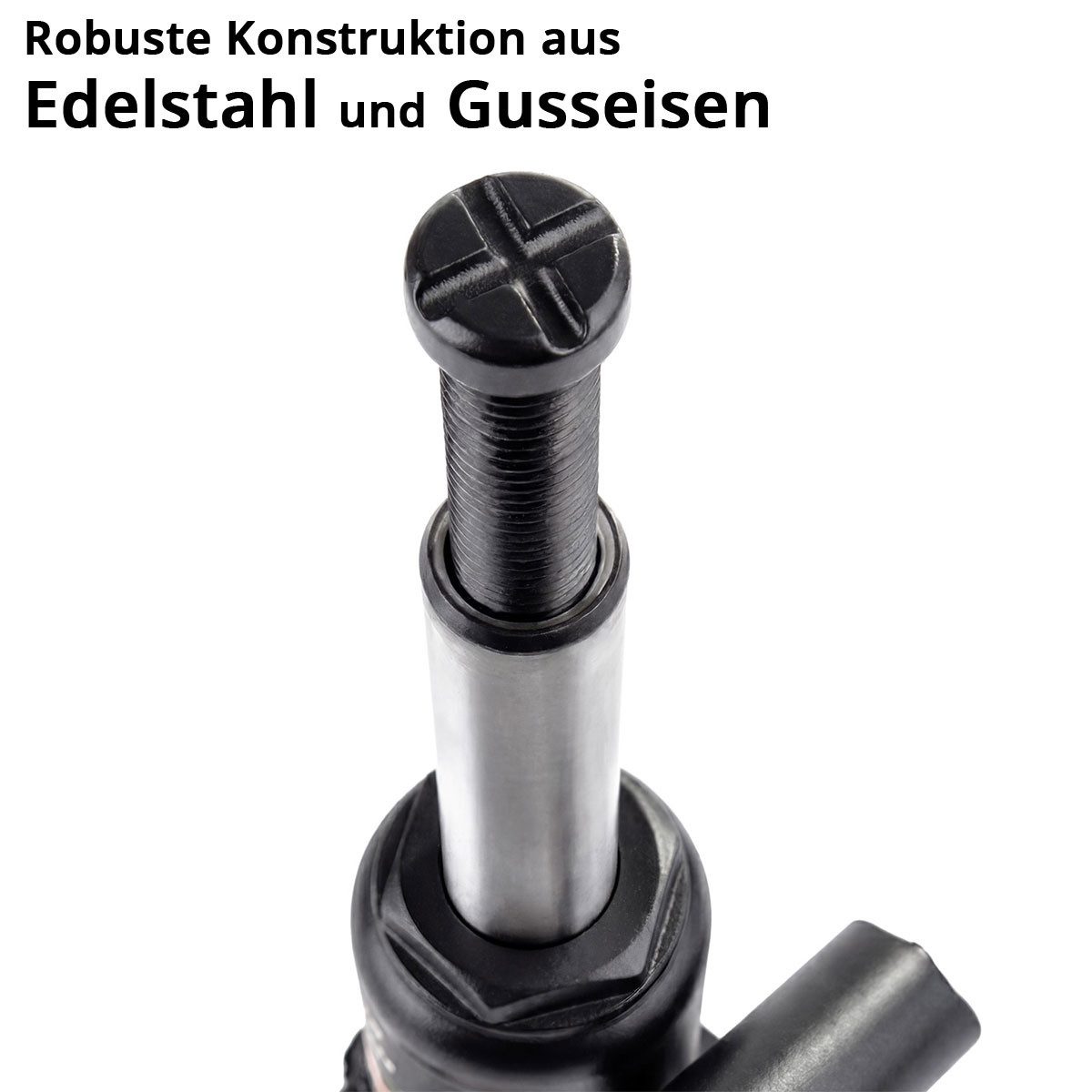 STAHLWERK Wagenheber Hydraulikheber 2 T 158 - 308 mm Stempelwagenheber Autoheber Wagenheber