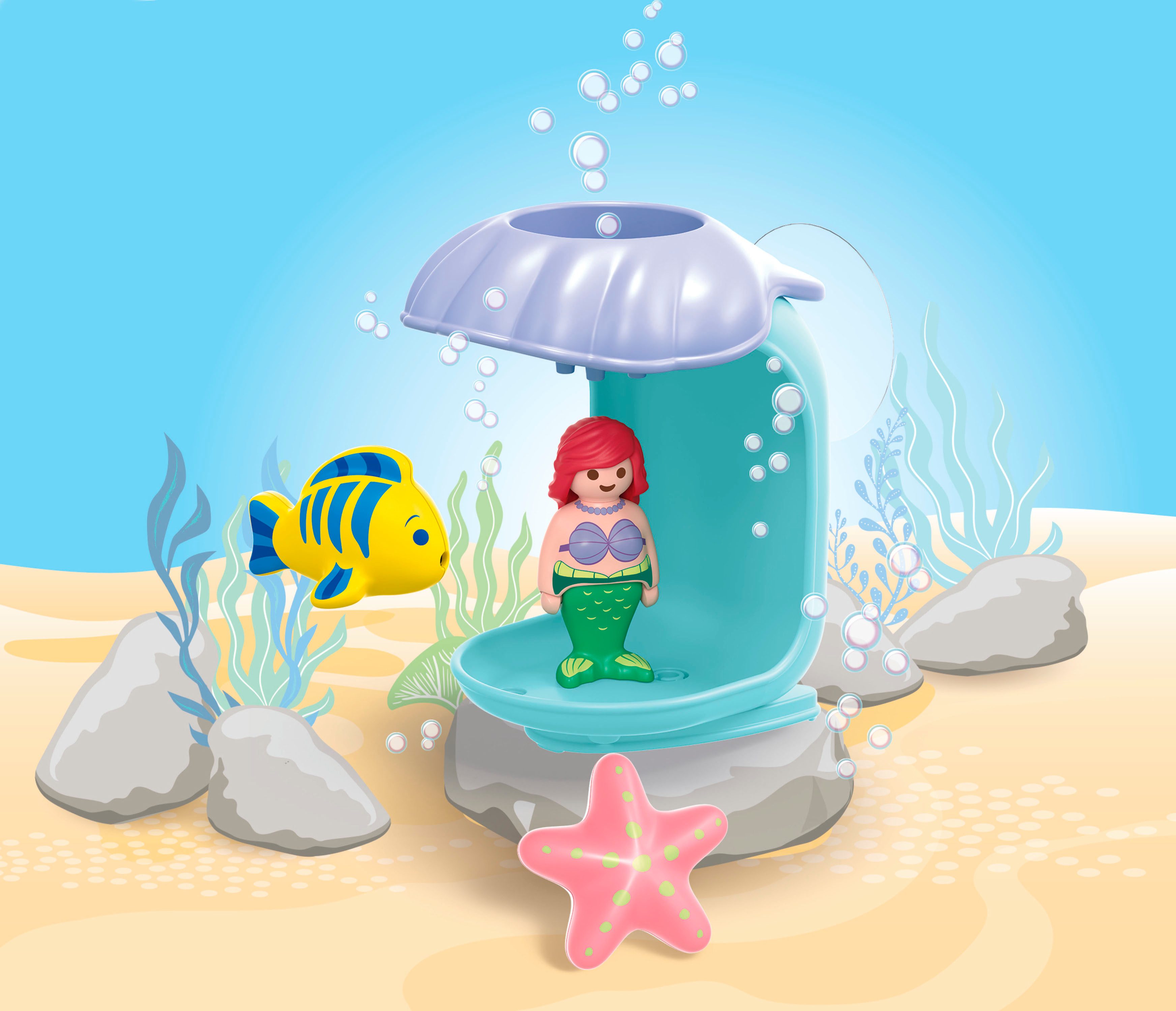 Playmobil® Arielles Muscheldusche (71460), JUNIOR & Disney Konstruktions-Sp günstig online kaufen