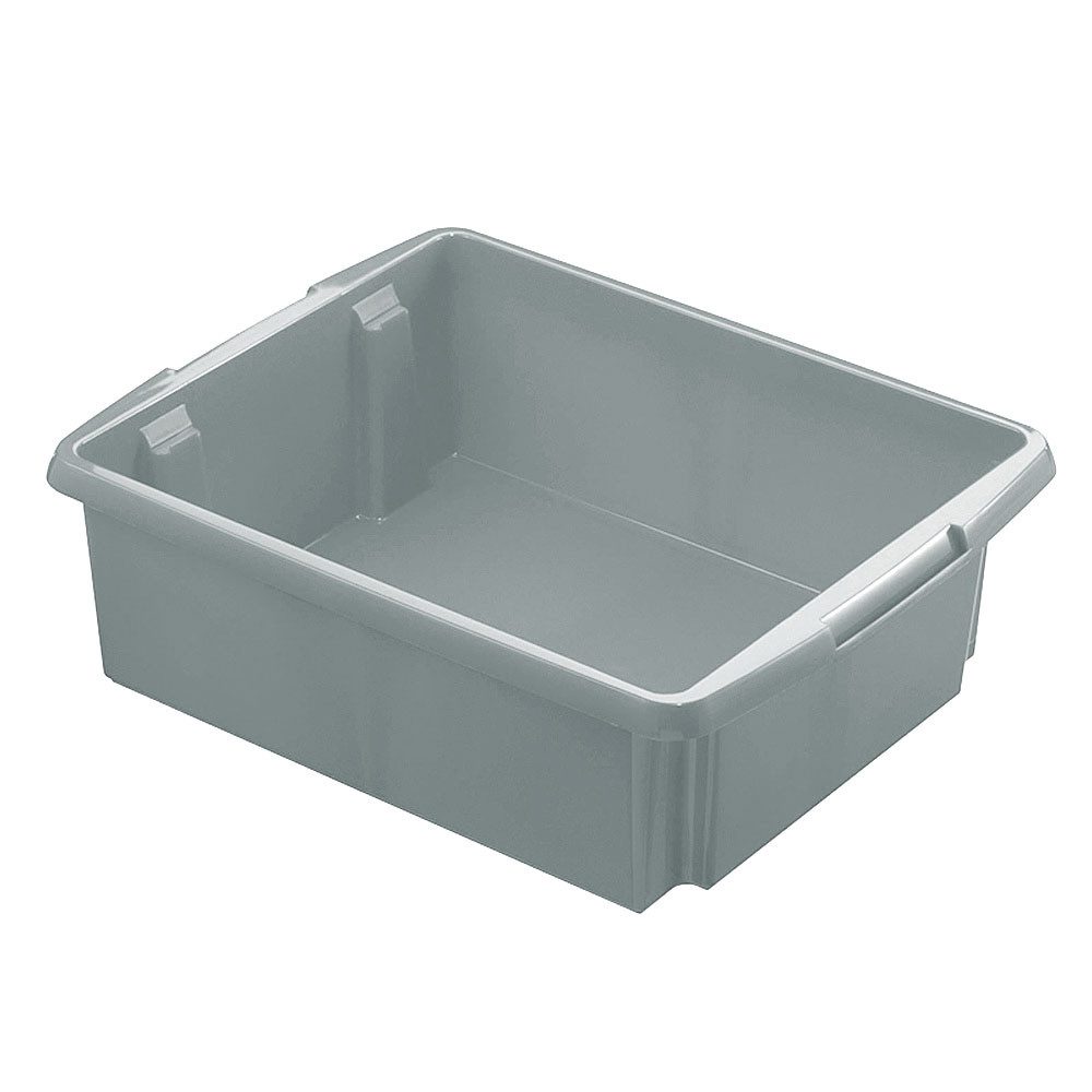 Stapelbox 10x Leichter Drehstapelbehälter, LxBxH 455x360x145 mm, 17 Liter