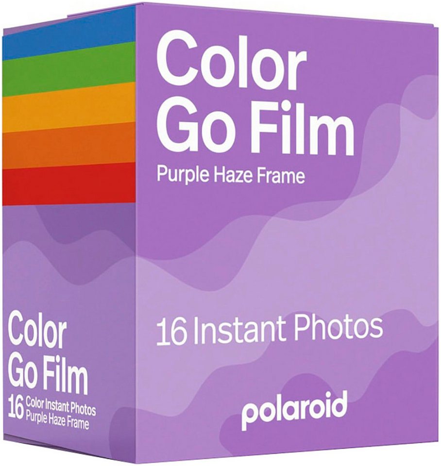 Thumbnail - Polaroid Fotopapier Go Film Pack 2x8 Purple Haze Frame