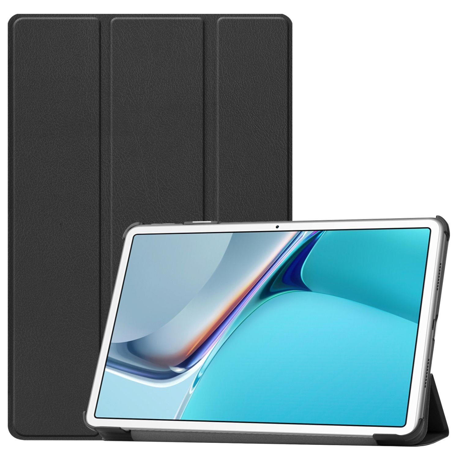König Design Tablet-Hülle »Huawei MatePad 11 2021«, Tablethülle für Huawei  MatePad 11 2021 Schutztasche Wallet Cover 360 Case Etuis Schwarz