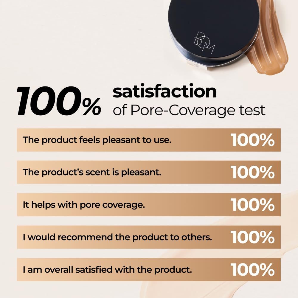 Beauty of Majesty Make-up Even Fit Cover Cushion 21N Ivory 15g – Koreanische Cushion Foundation, mit 24h Halt, Blur-Cover-Effekt und Hyaluronsäure, K-Beauty Make-up für alle Hauttypen