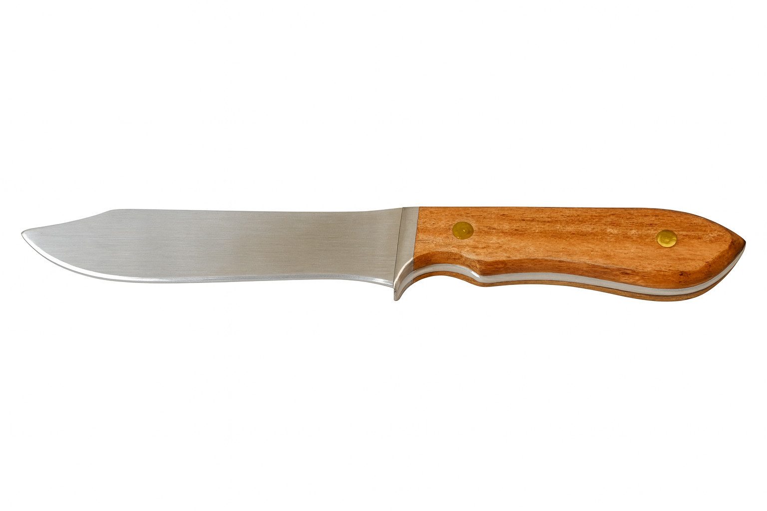 BAY-Sports Trainingshilfe Messer Holzgriff Aluminium Trainingsmesser SV Training Krav Maga Stump, Für Trainingszwecke realistische Optik stumpf mit Holzgriff ca. 25 cm