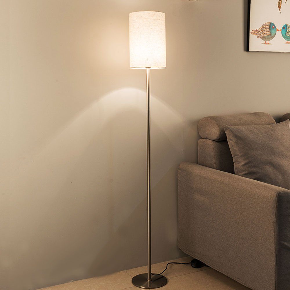 LED Stehlampe Standleuchte Leselampe Wohnzimmer, inklusive Leuchtmittel, W22*H165cm