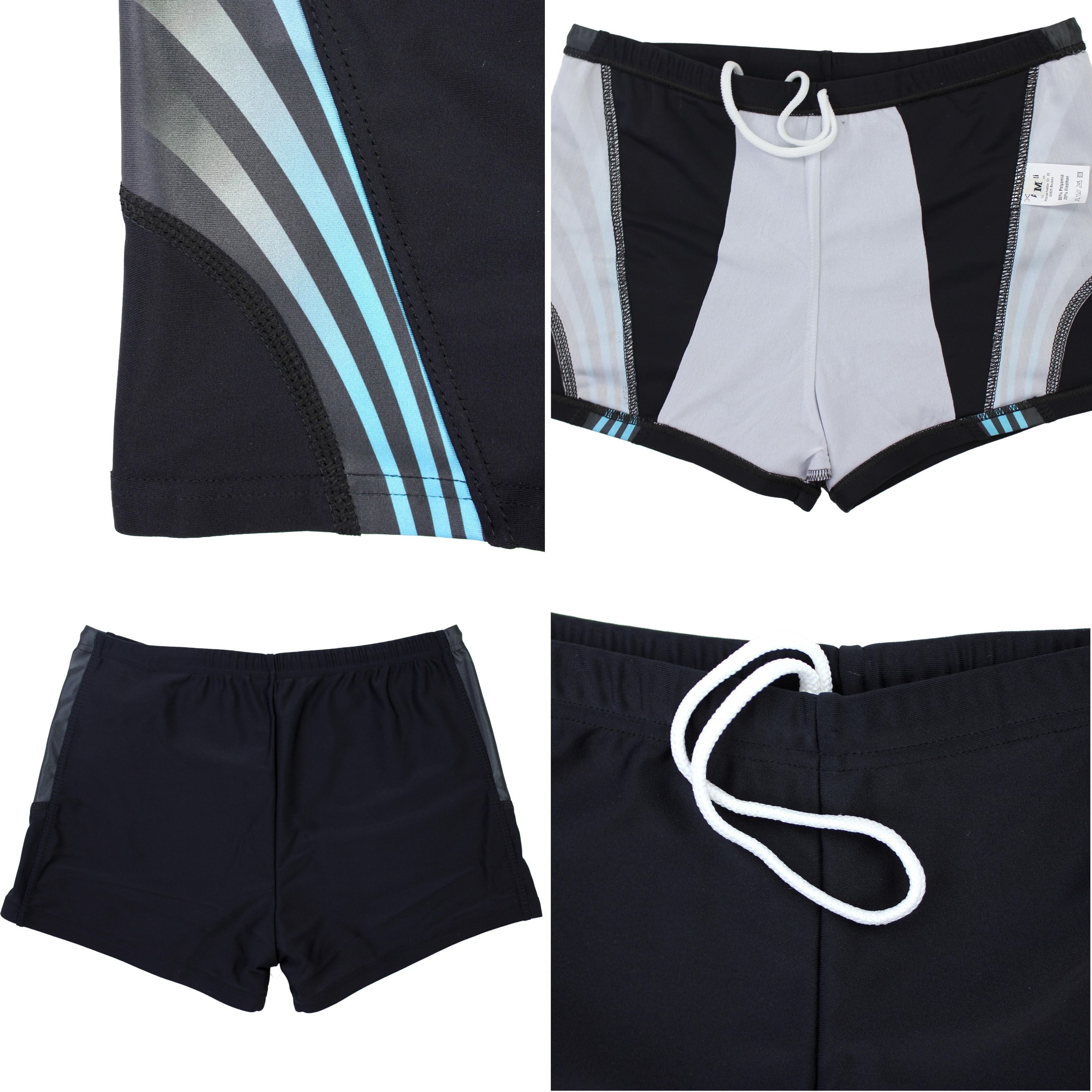 Aquarti Badehose Aquarti Herren Kurze Badehose mit Streifen günstig online kaufen