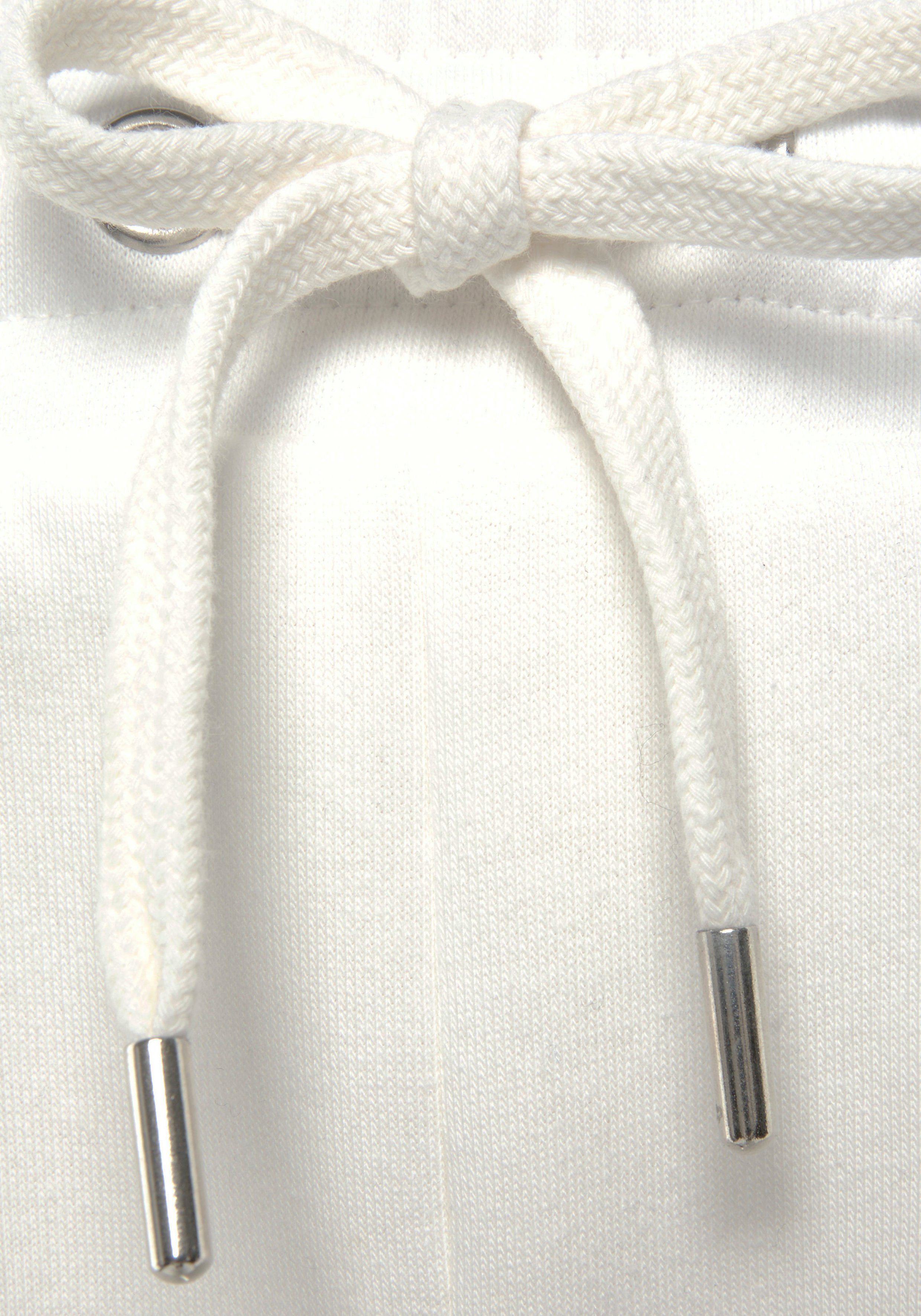 LASCANA Sweathose Loungehose mit seitlichen Taschen und Logostickerei, Loungewear