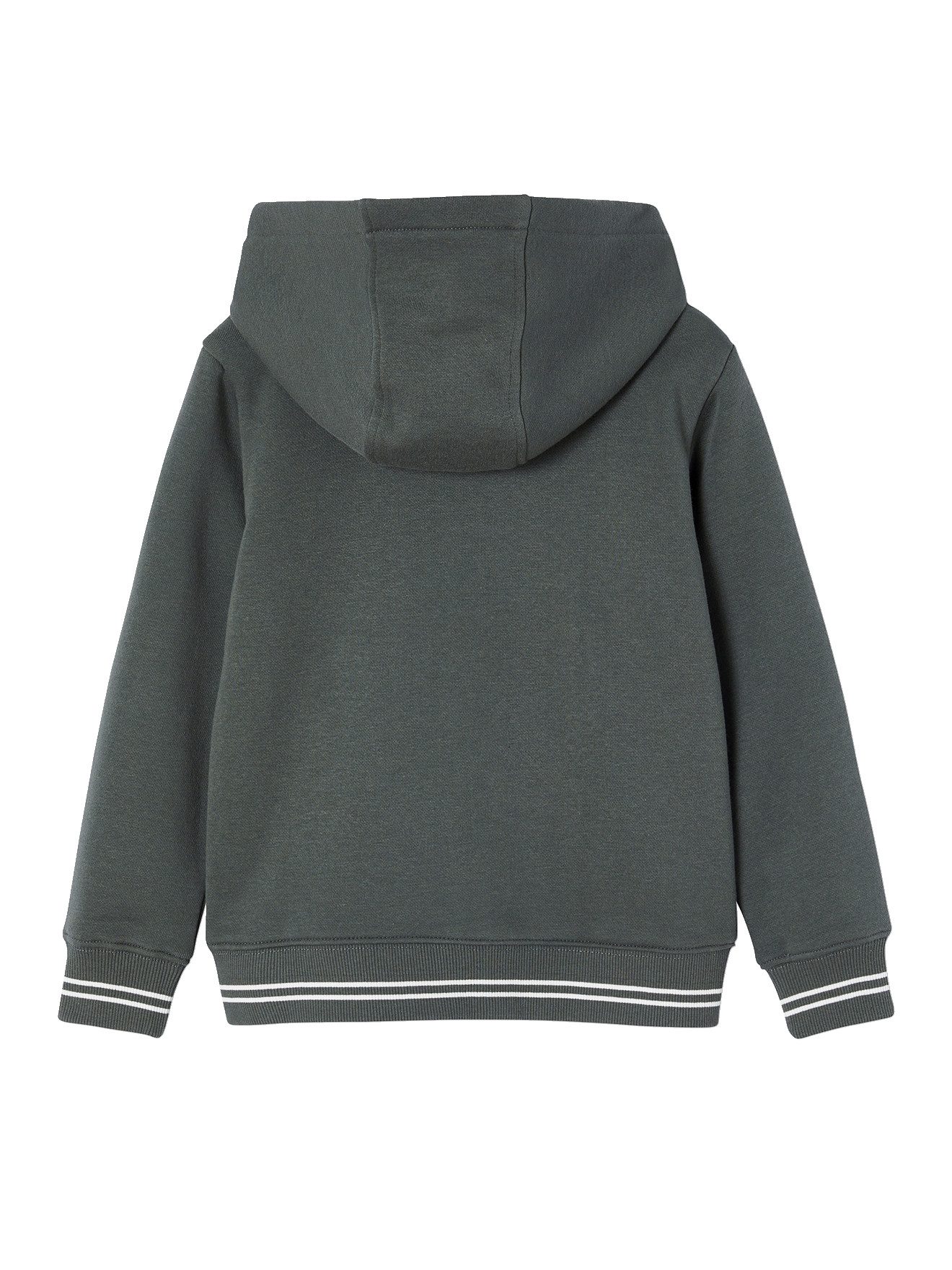 vertbaudet Fleecepullover Jungen Sportjacke mit Kapuze