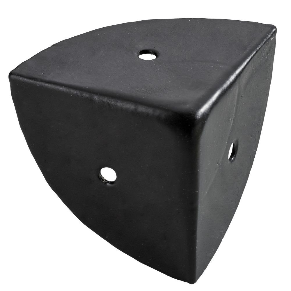 Hettich Winkelverbinder Hettich Kistenecke 45 x 45 x 45 mm schwarz - 1