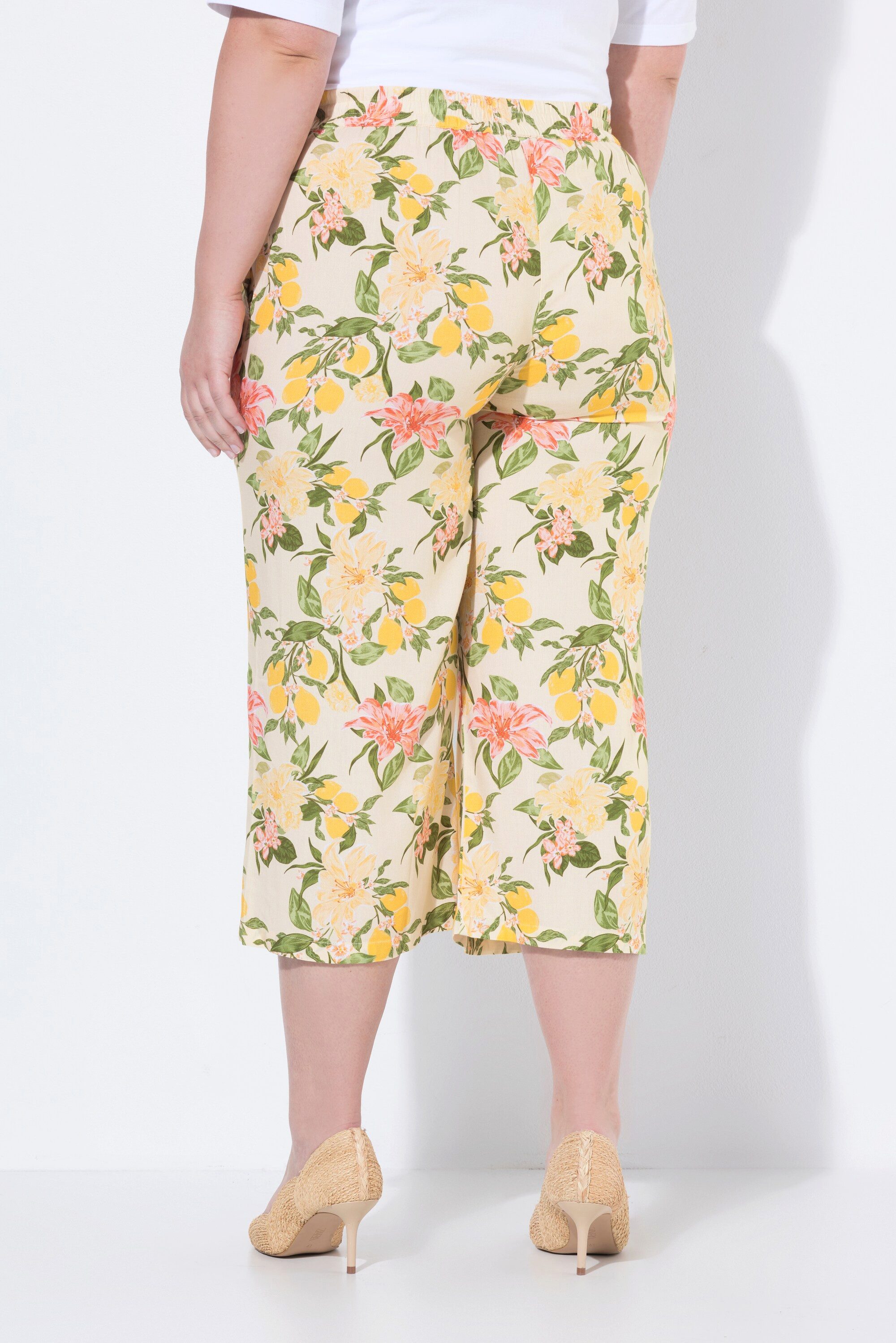 MIAMODA Culotte Culotte weites Bein Schleifenmuster