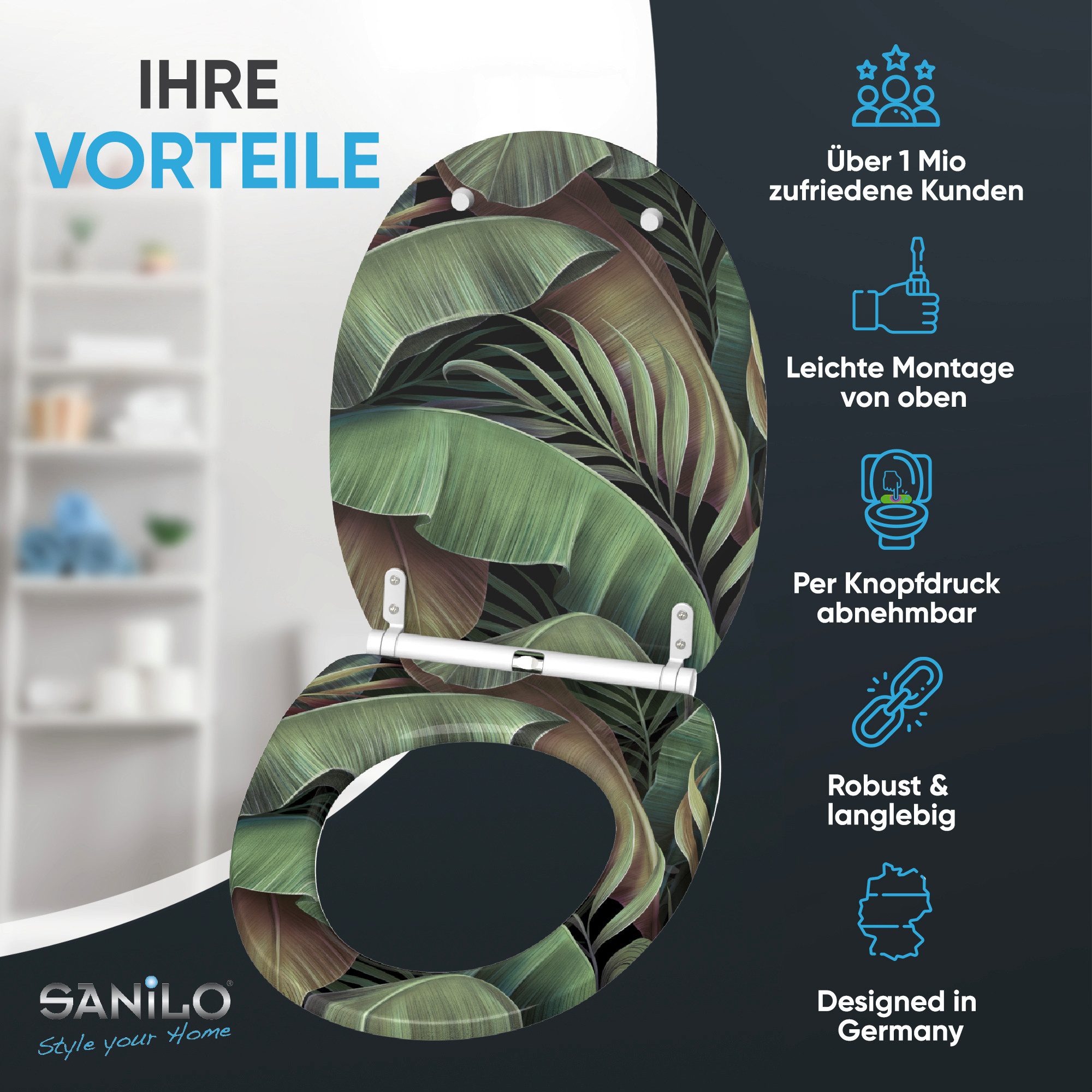 Sanilo WC-Sitz mit Absenkautomatik & Top günstig online kaufen