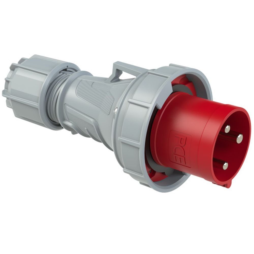 PCE PCE CEE-Wandgerätestecker 16A 3p 6h IP67 Elektro-Kabel, CEE-Wandgerätestecker 16A 3p 6h IP67