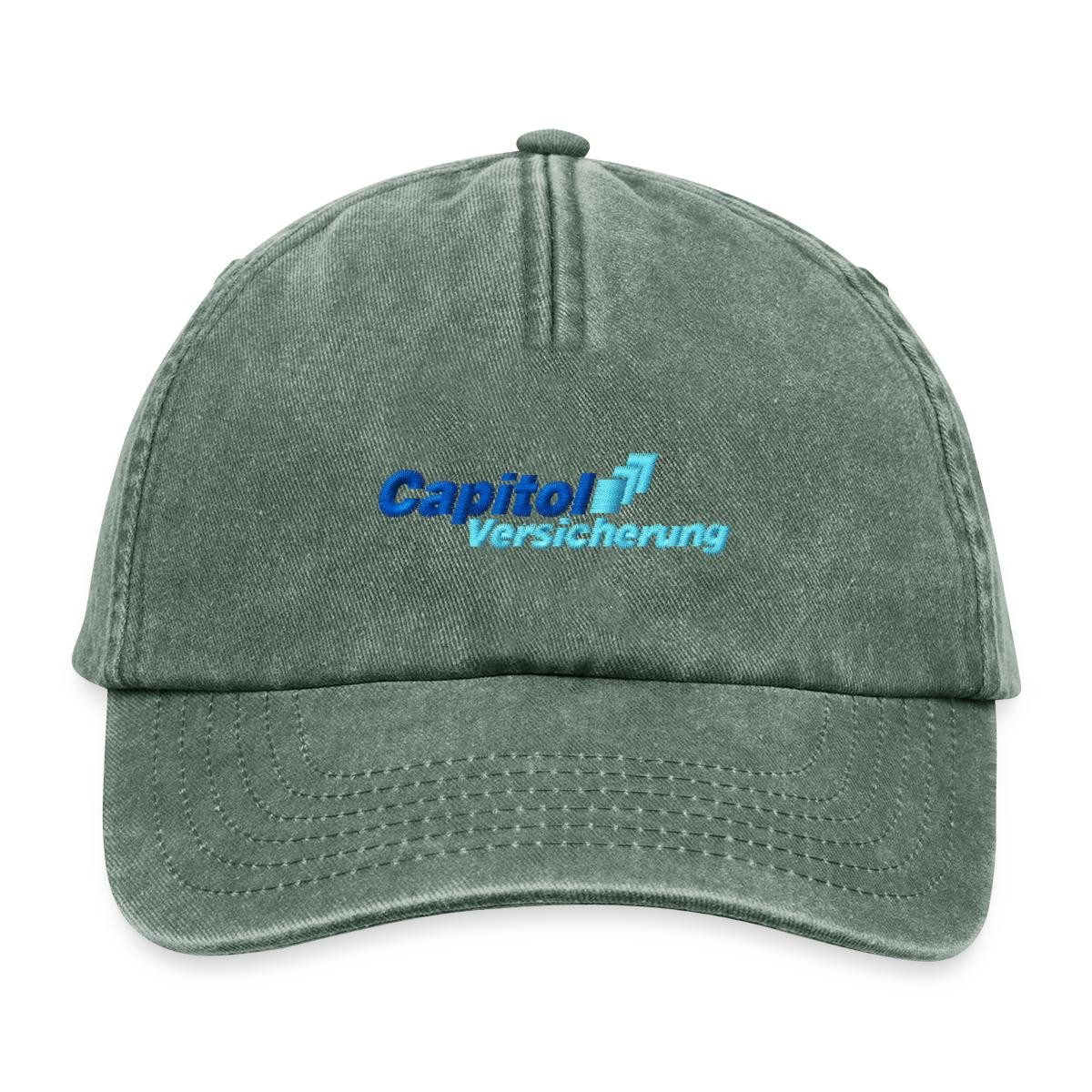 Baseball Cap Stromberg Gesticktes Logo Der Capitol Versicherung Vintage Cap