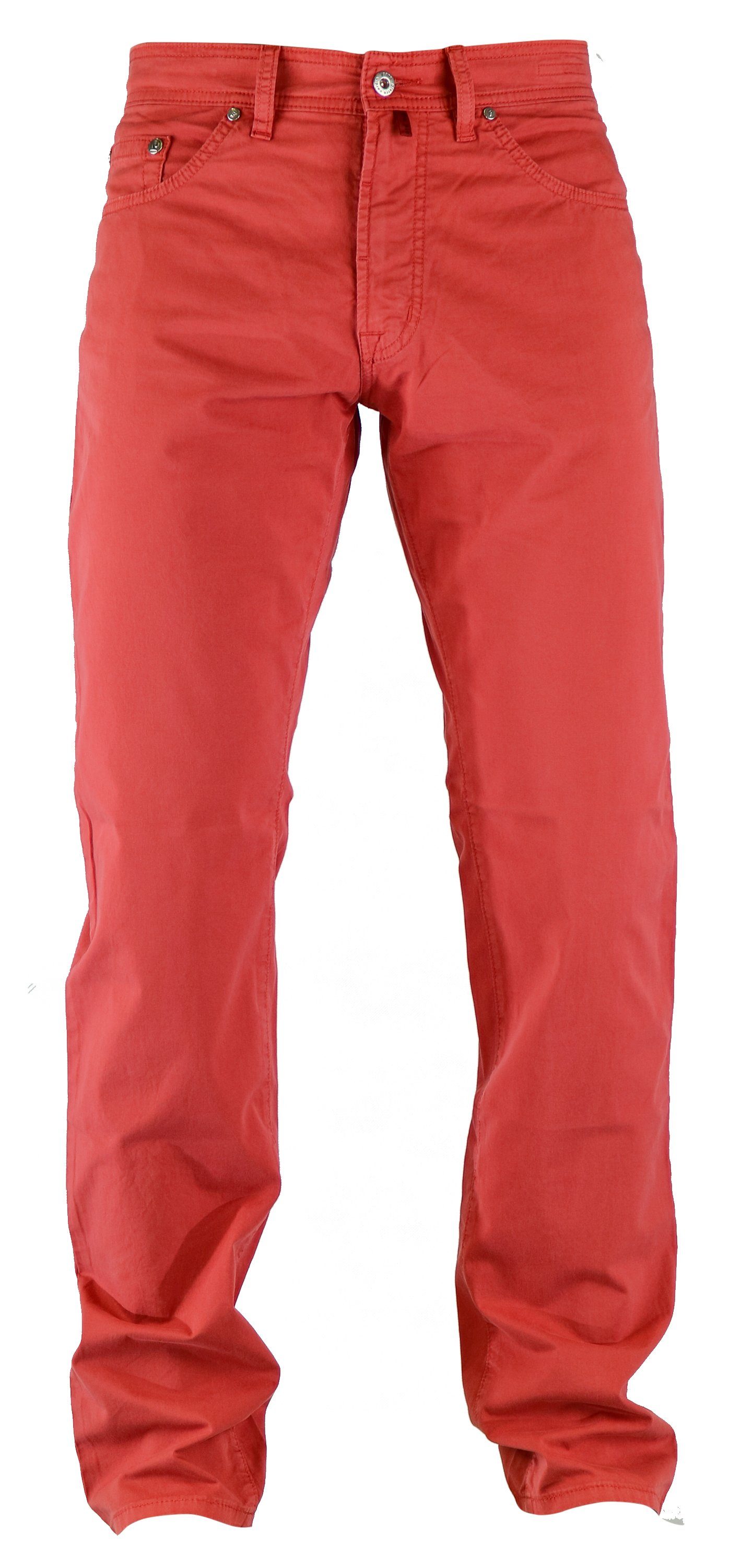 Pierre Cardin 5-Pocket-Jeans PIERRE summer touch 2021.95 air 3196 CARDIN DEAUVILLE red
