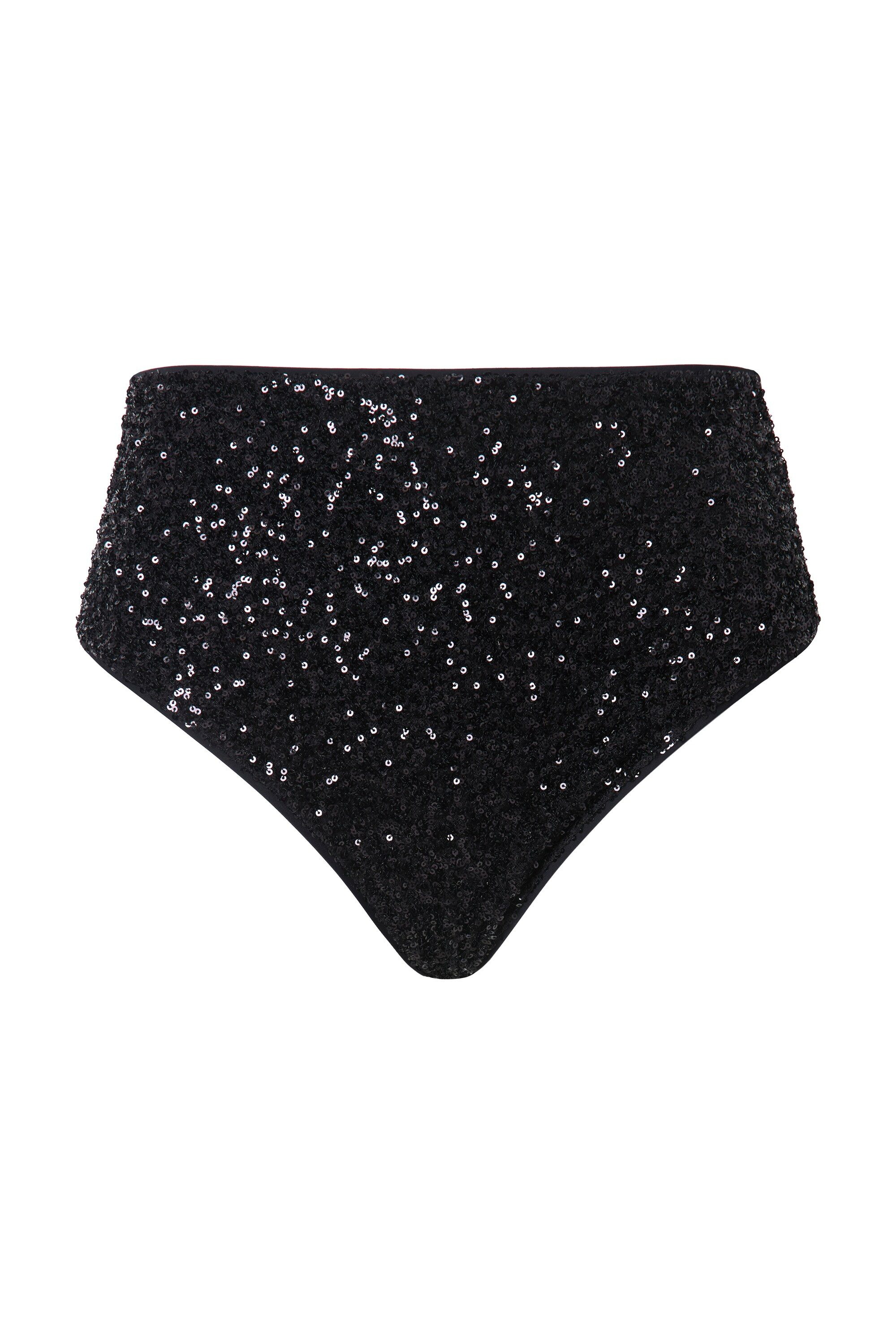 Studio Untold Bikinislip Bikini-Slip HighWaist Pailletten günstig online kaufen