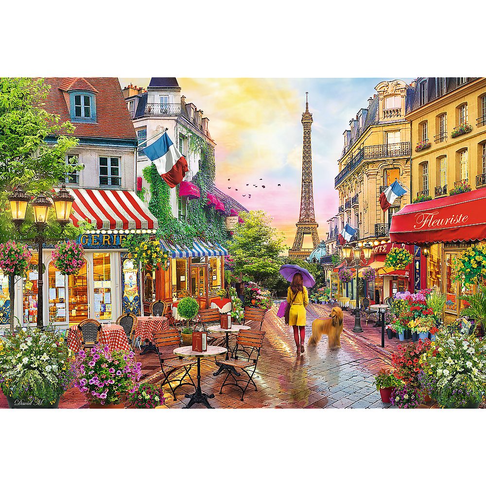 Trefl Puzzle Trefl, Charmantes Paris, 1500 Teile Puzzle, 1500 Puzzleteile