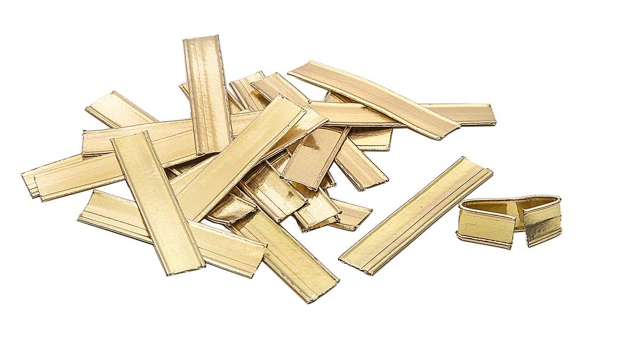 Folia Dekorationsfolie Beutelverschlüsse, 25 Stück