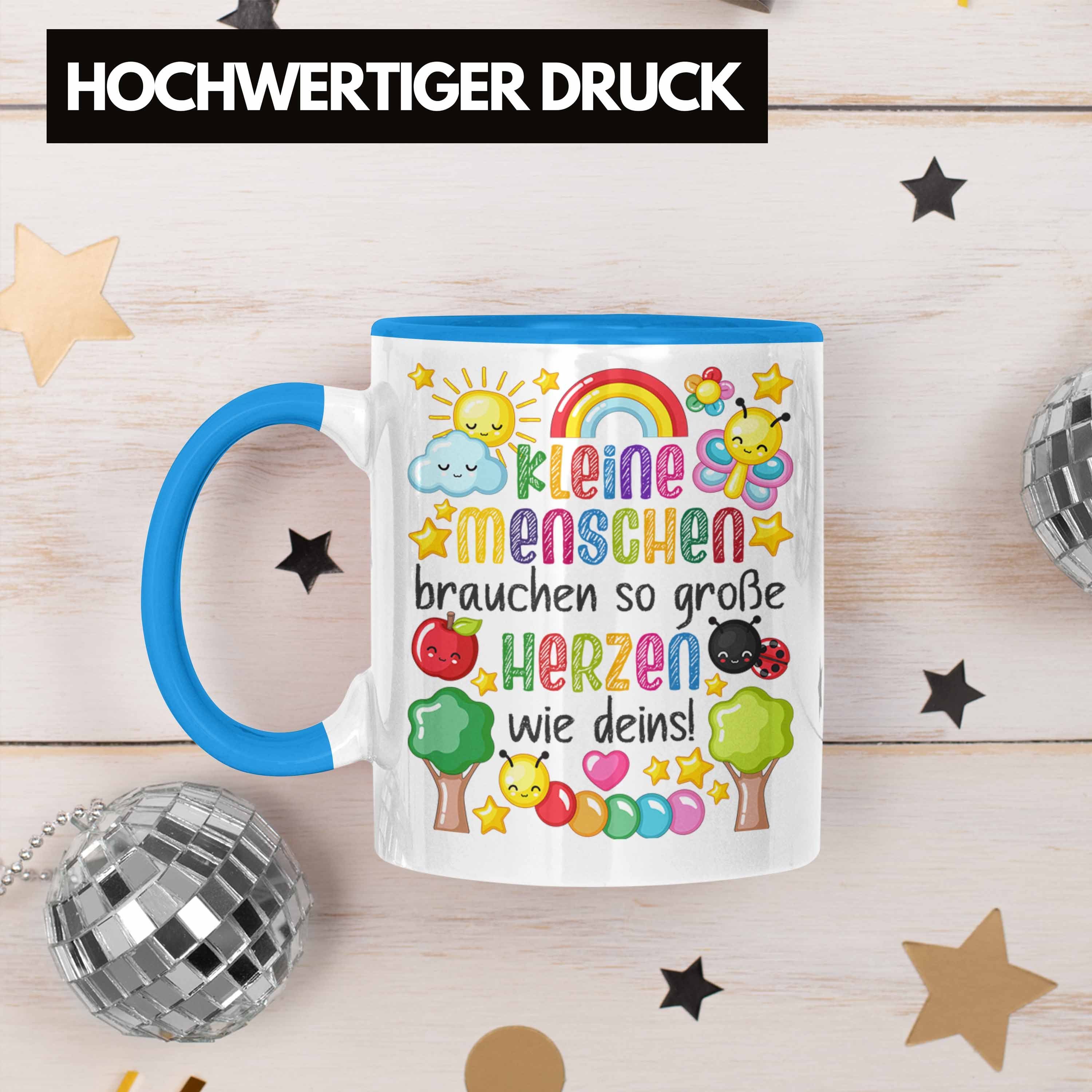 Trendation Tasse Trendation - Erzieherin Tasse Geschenk Danke Dankeschön Abschiedsgesch