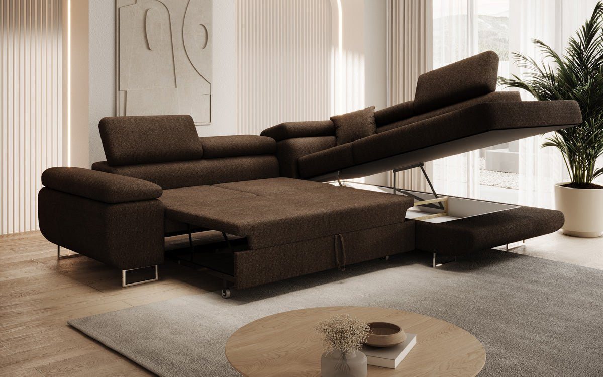 Luxusbetten24 Schlafsofa Designer Sofa Aston in günstig online kaufen