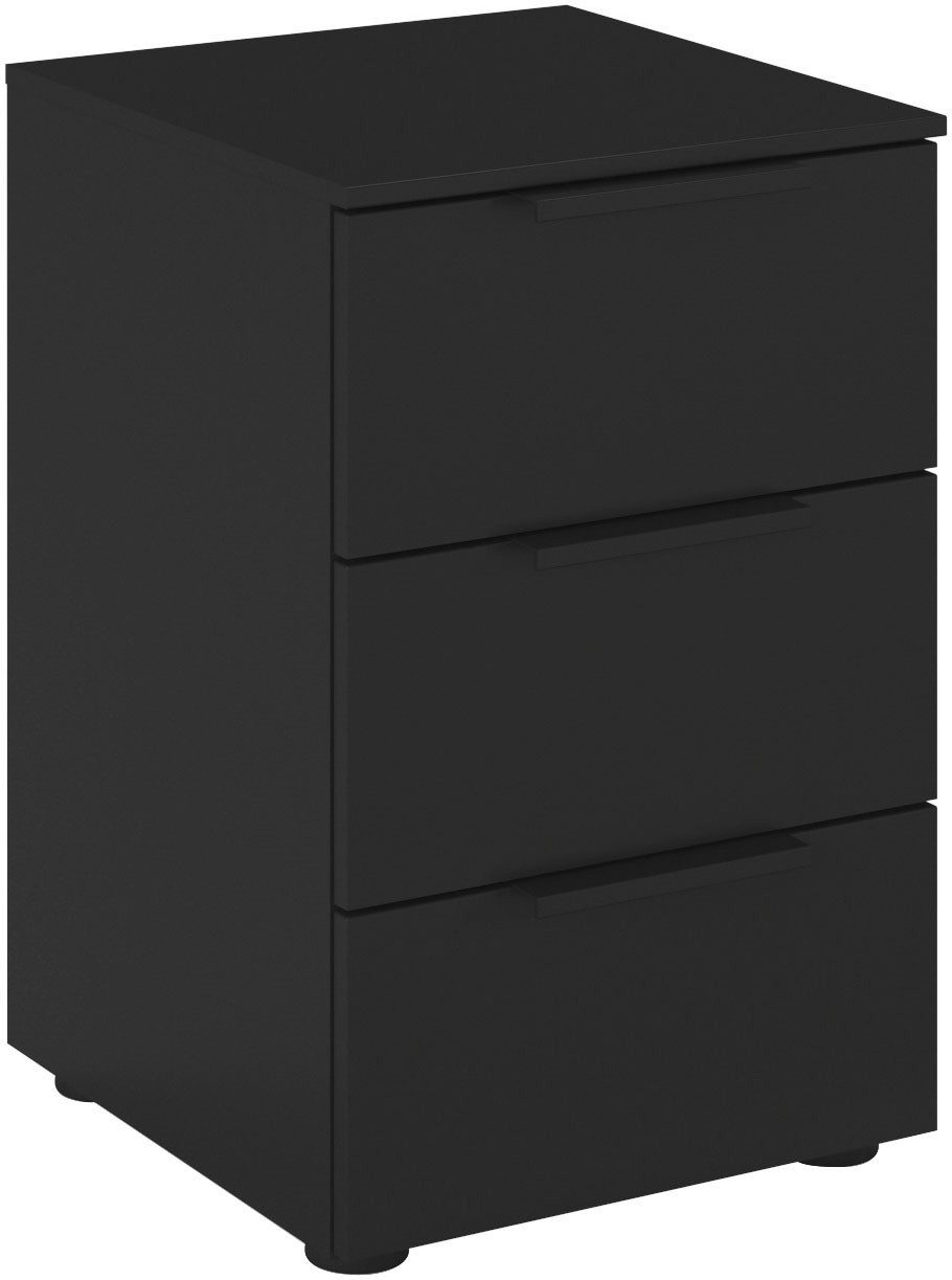LeGer Home by Lena Gercke Nachtkommode Nachttisch Nachtschrank Nachtkonsole SERINA eleganter Eyecatcher (inkl. SOFT-CLOSE-FUNKTION), mit 3 Schubkästen sowie hochwertigen Metallgriffen MADE IN GERMANY