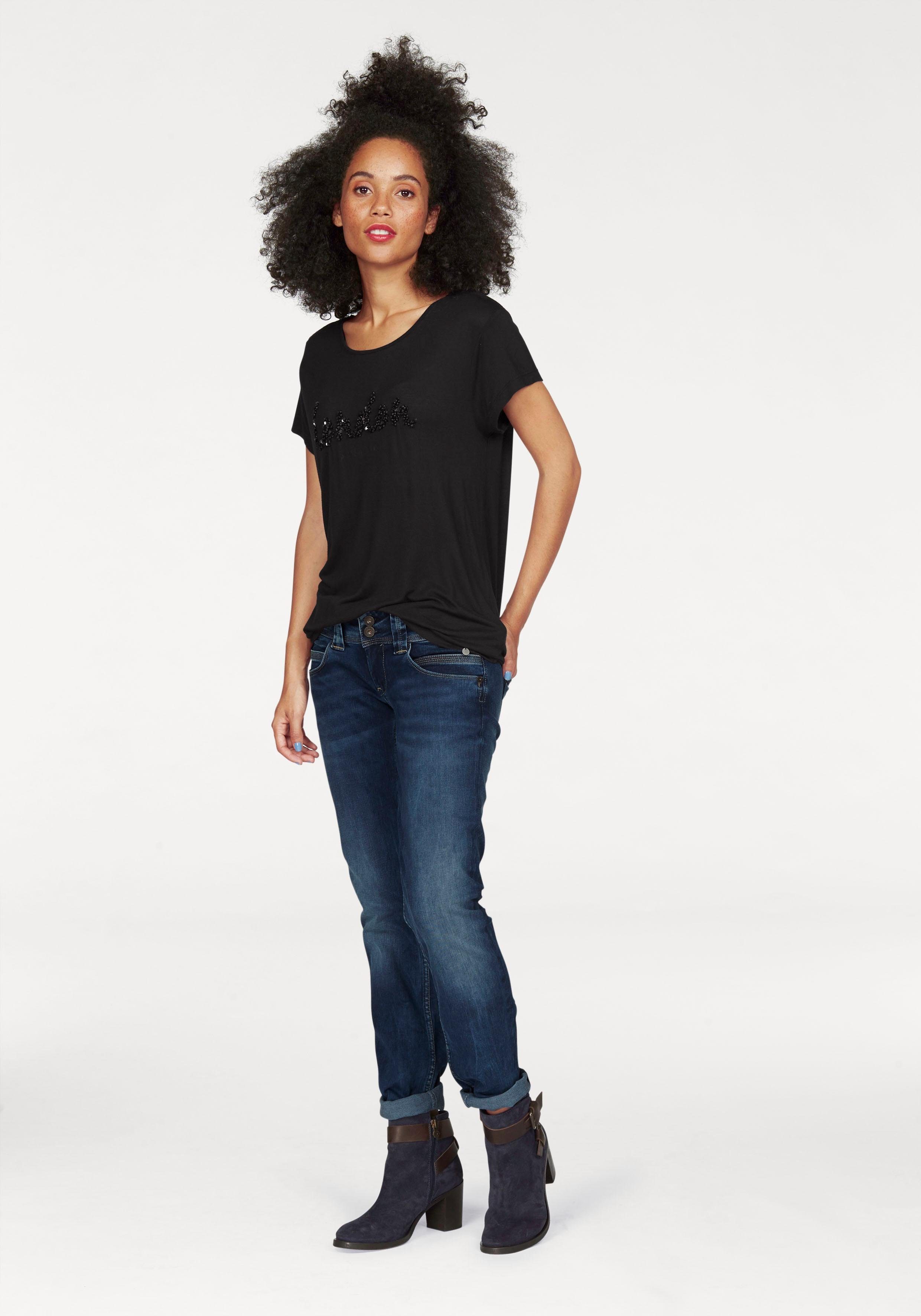 Pepe Jeans Straight-Jeans VENUS mit schmalem Bein