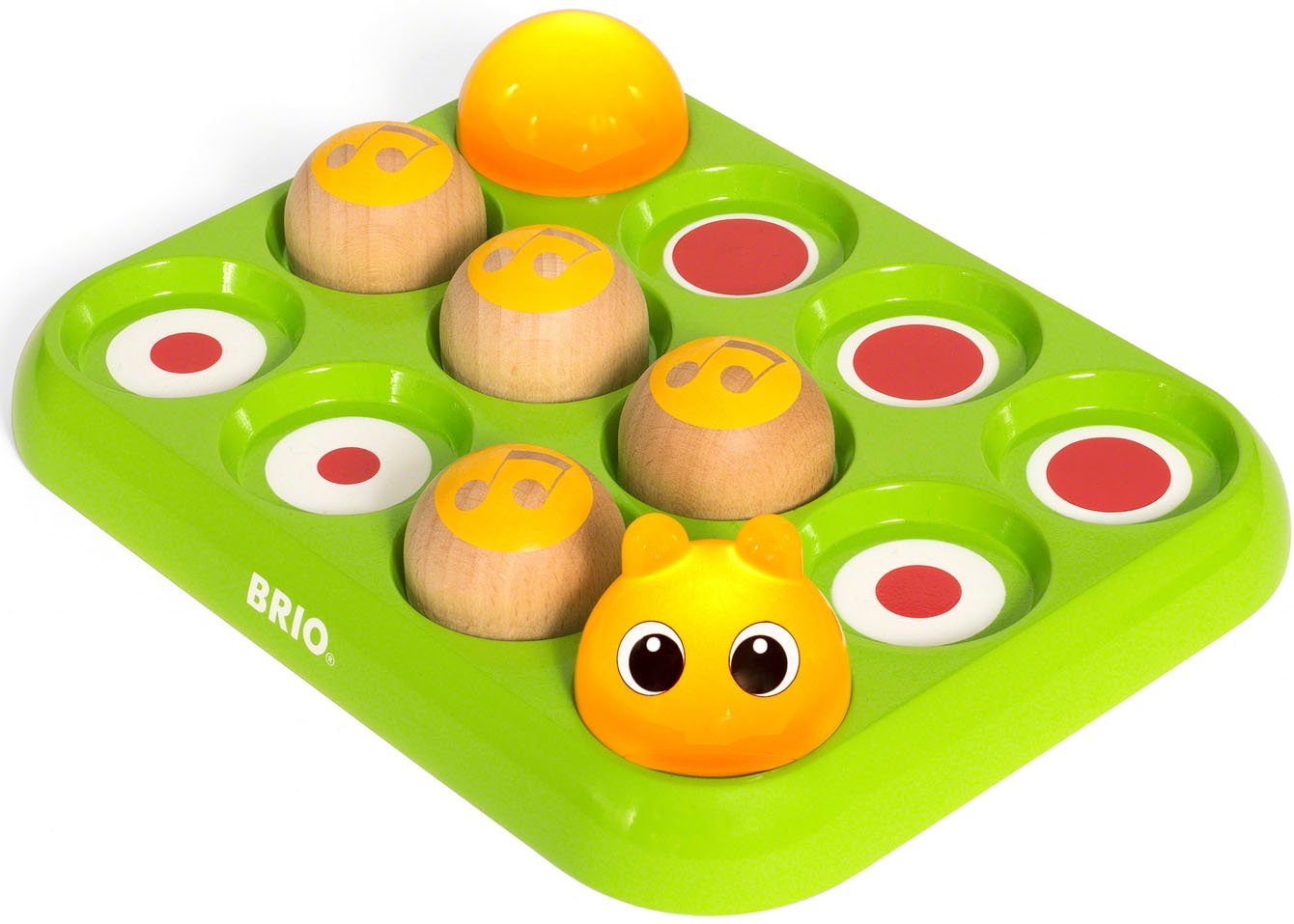 BRIO® Steckspielzeug Musikspiel Raupe, FSC® - schützt Wald