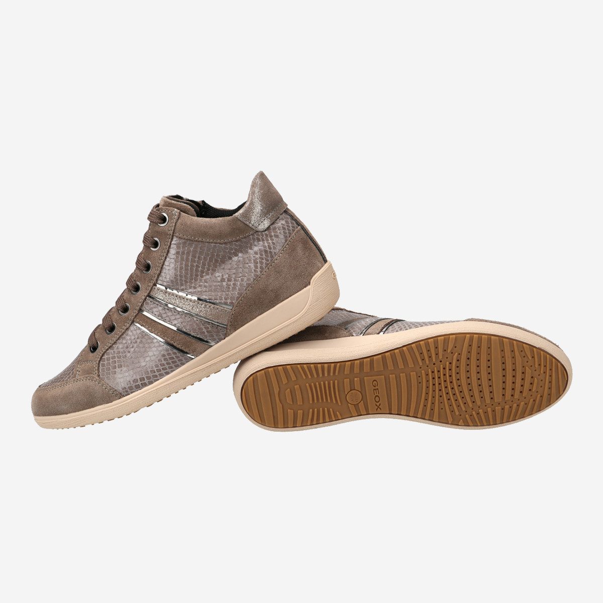 Geox GEOX MYRIA, Sneaker, Braun, Damen Sneaker