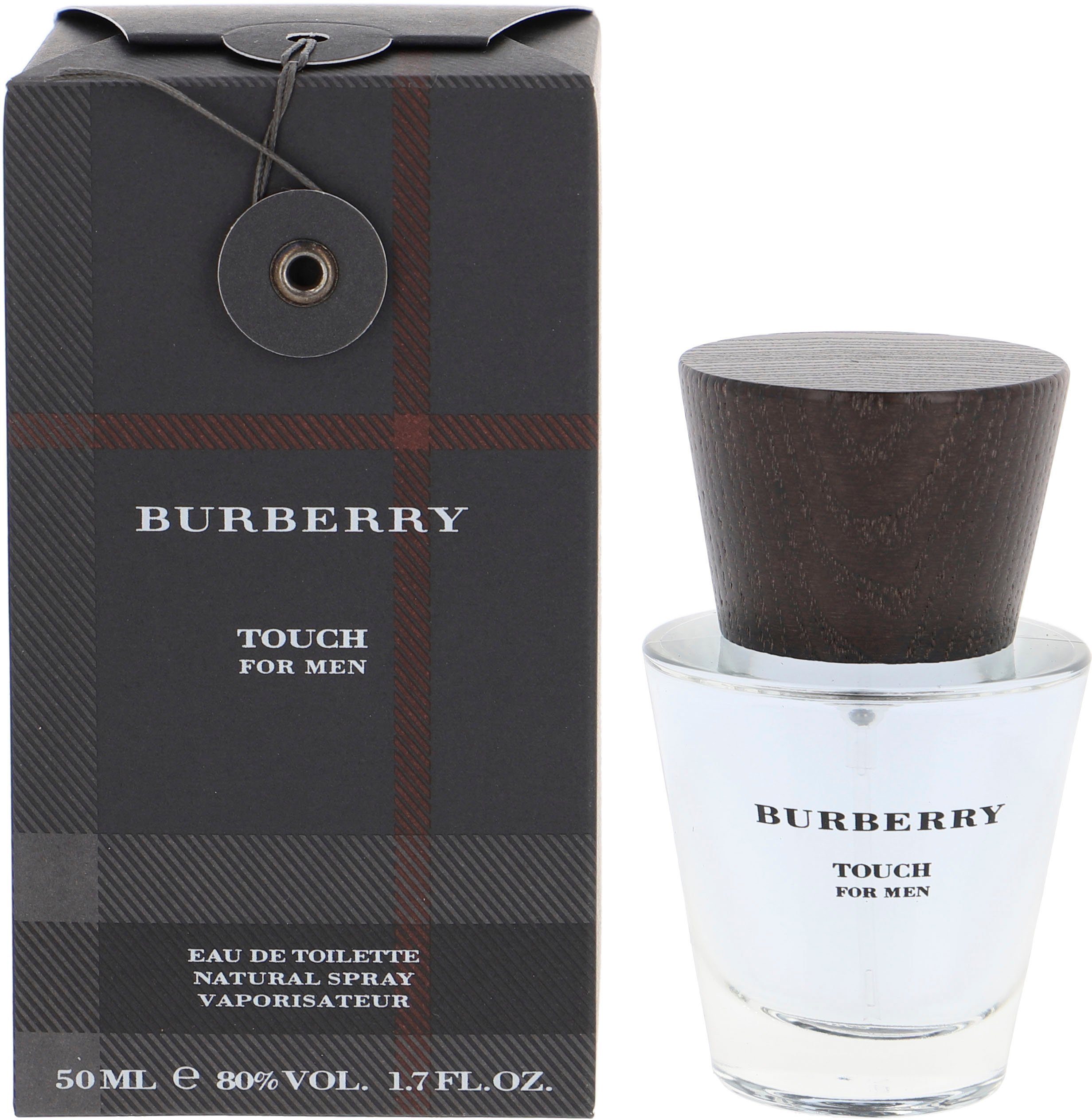 BURBERRY Eau de Toilette Touch for Men, mit Artemisia und frischen Veilchen