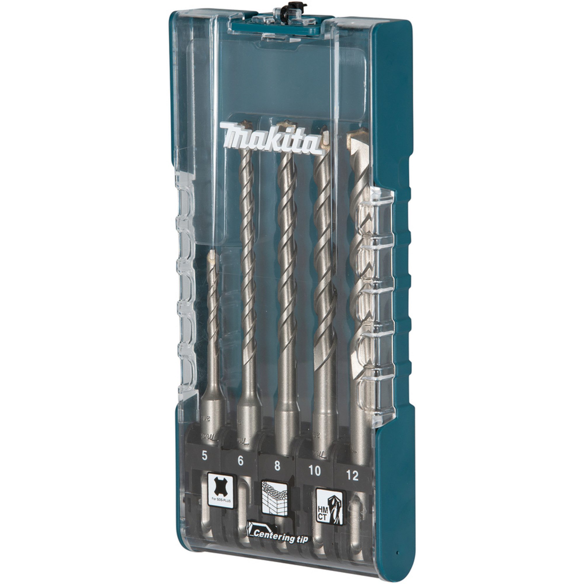 Makita Bohrer- und Bitset Makita Hammerbohrer-Set SDS-plus, 5-teilig